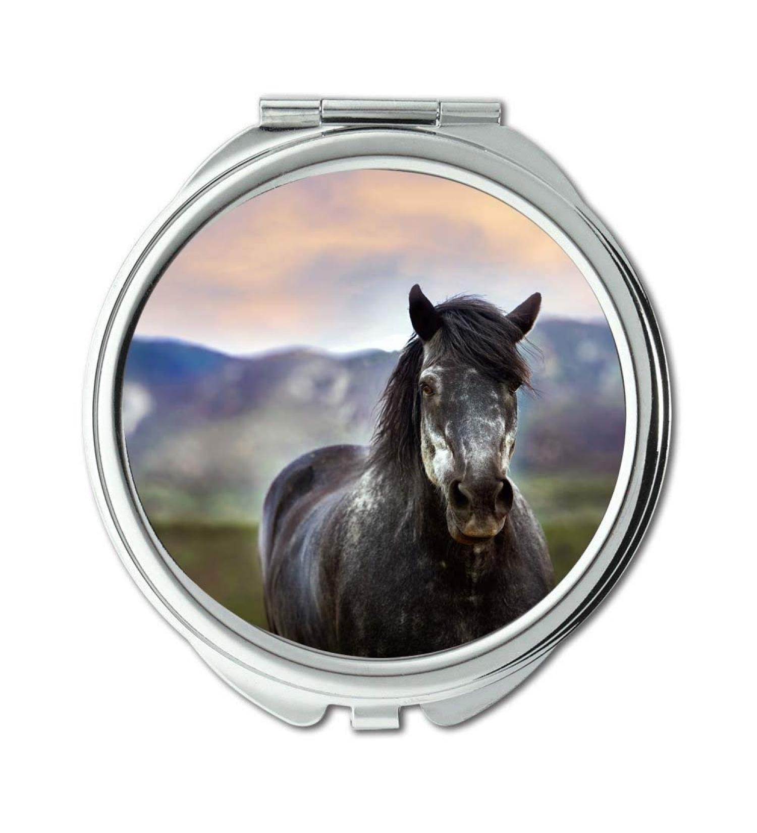 YENDOSTEEN Mirror Travel Mirror animal blur horse pocket mirror portable mirror - Buy Online on GoSupps.com