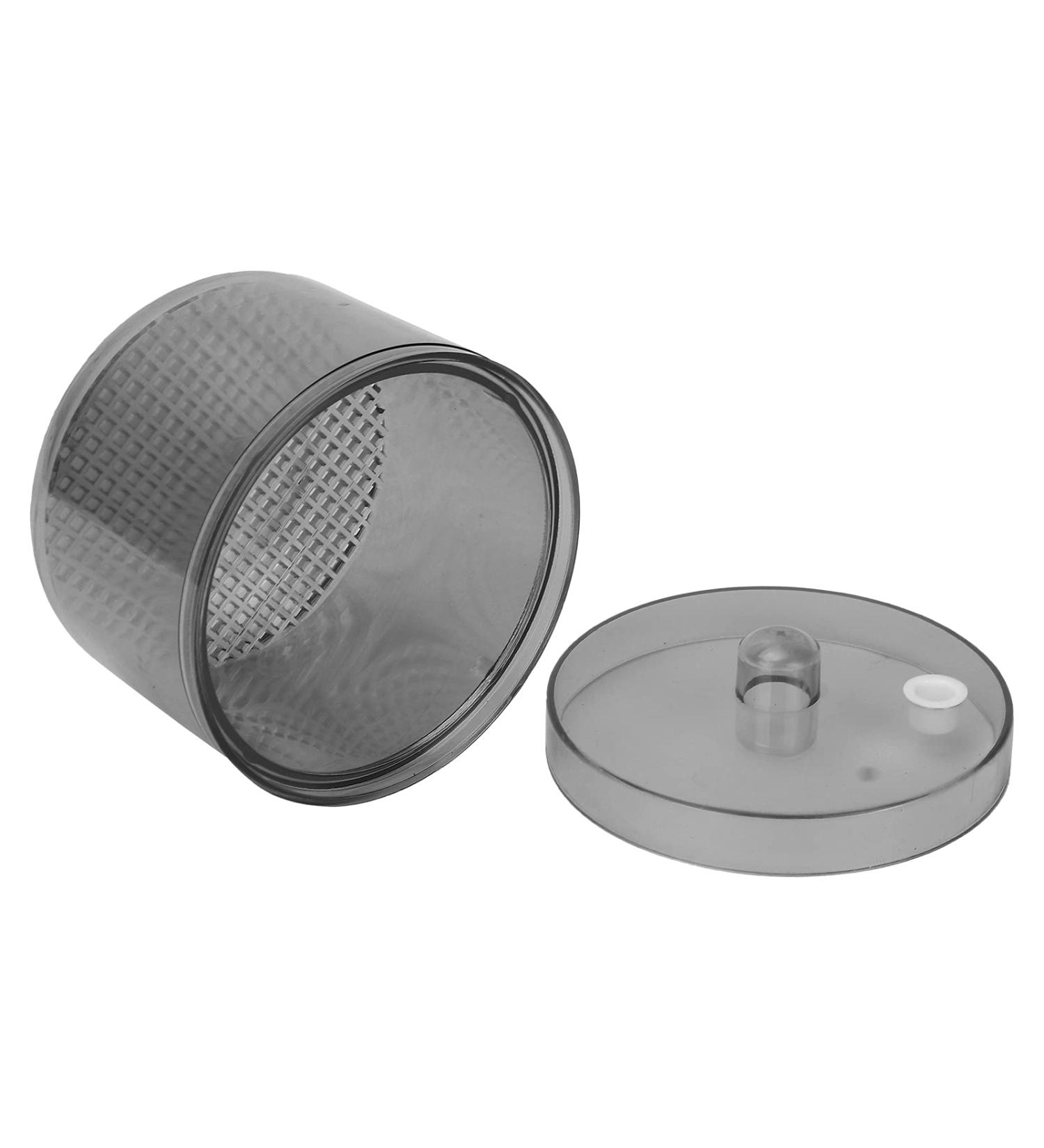 Nail Art Cleaning Box - Heat Resistant Manicure Tool for Home Nail Salon (Gray) - International Shipping Available - Buy Online on GoSupps.com