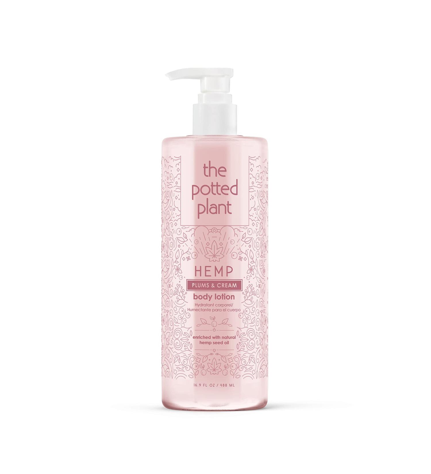 The Potted Plant Plums & Cream Body Lotion 16.9 Fl Oz