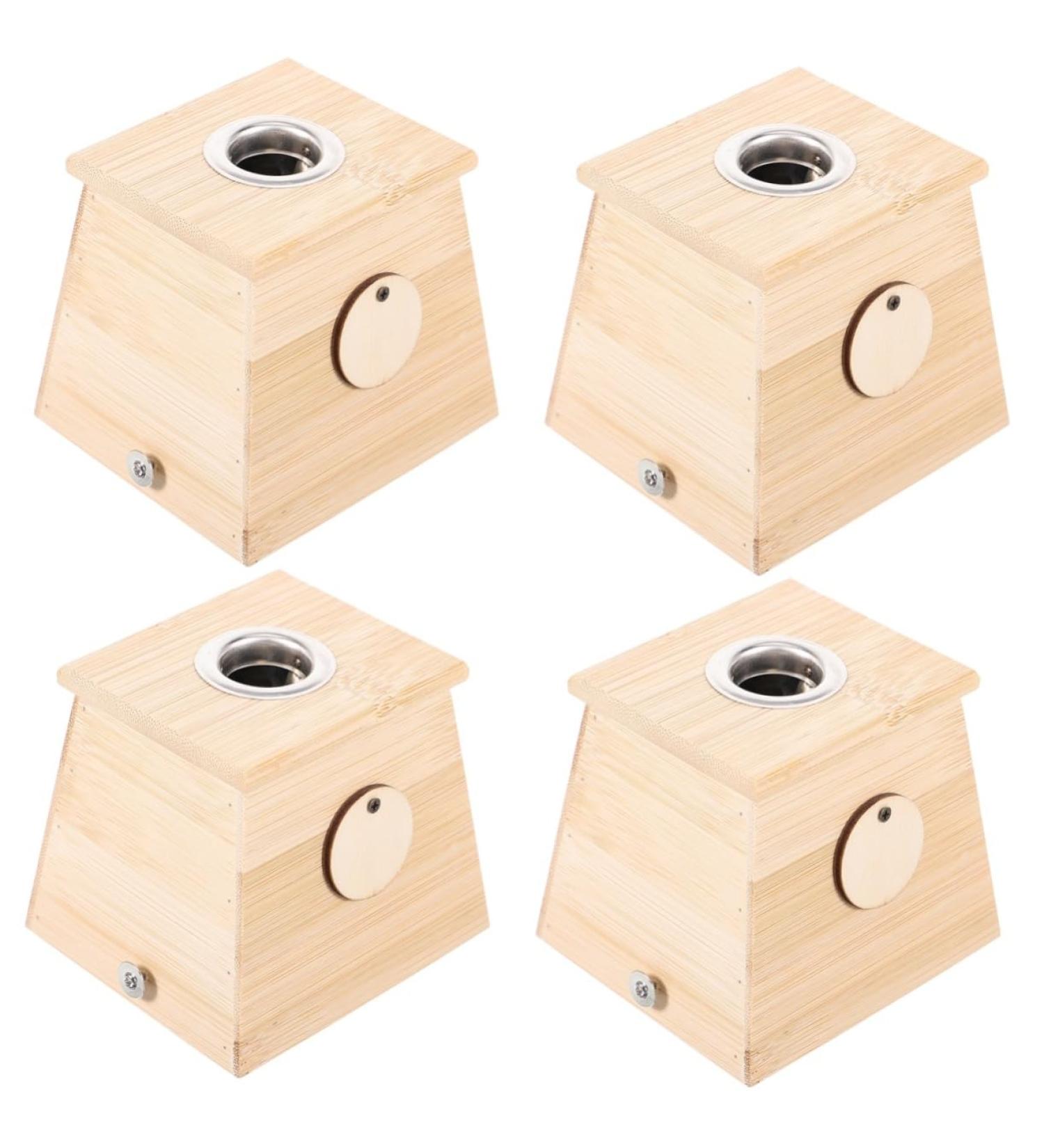 Shop Tovinanna 4-Piece Moxibustion Box Set - Portable Moxa Stand for Whole Body Healing - International Shipping Available - Buy Online on GoSupps.com