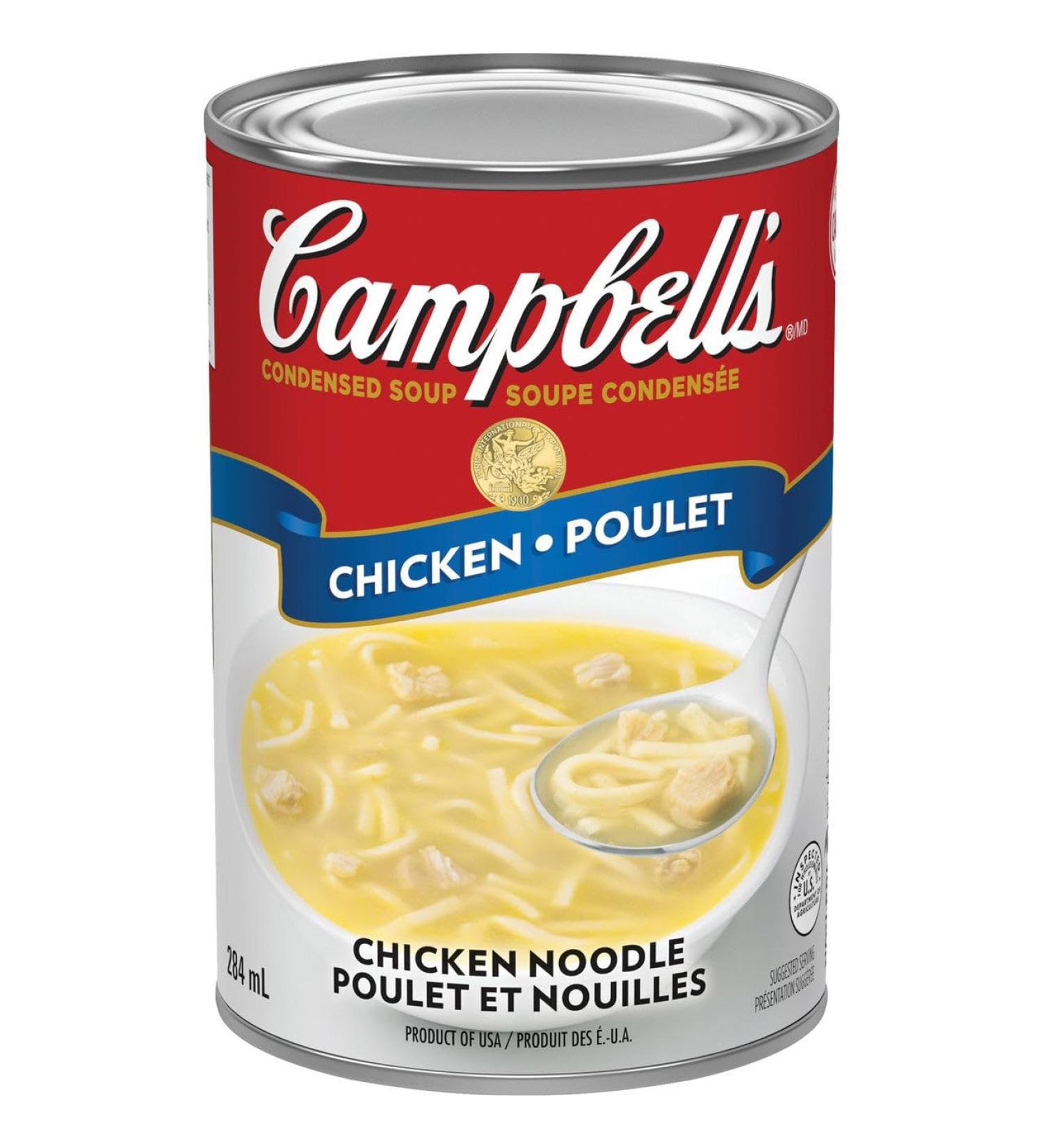 Campbell's Chicken Noodle Soup 284ml (Pack of 12) - Buy Online on GoSupps.com