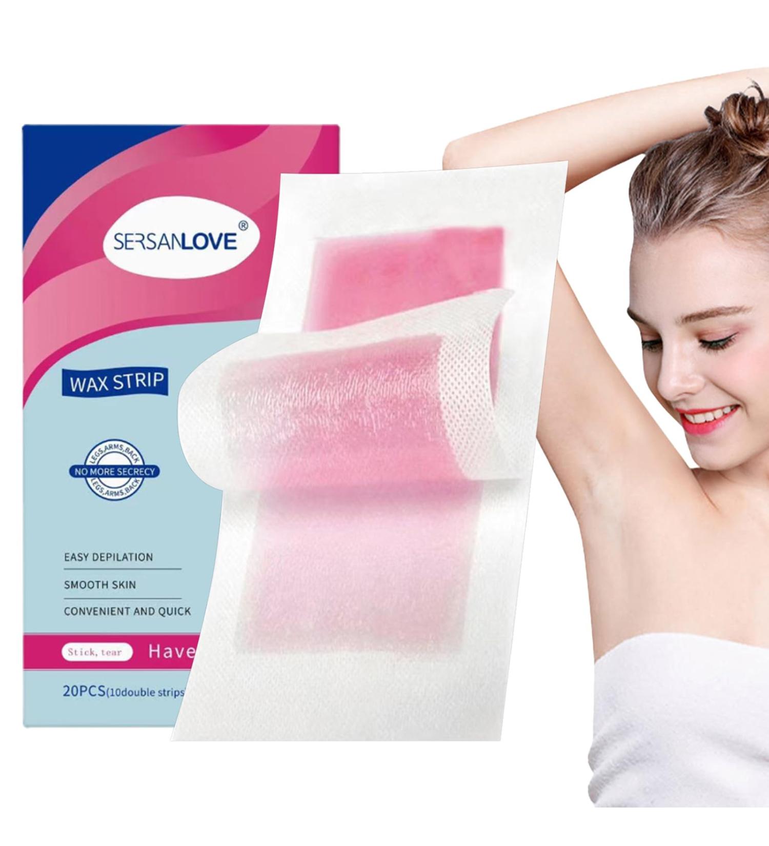 Premium Wax Strips for Hair Removal - All-Purpose Body Strips for Arms Face & Armpits - Gentle & Effective - Buy Online on GoSupps.com