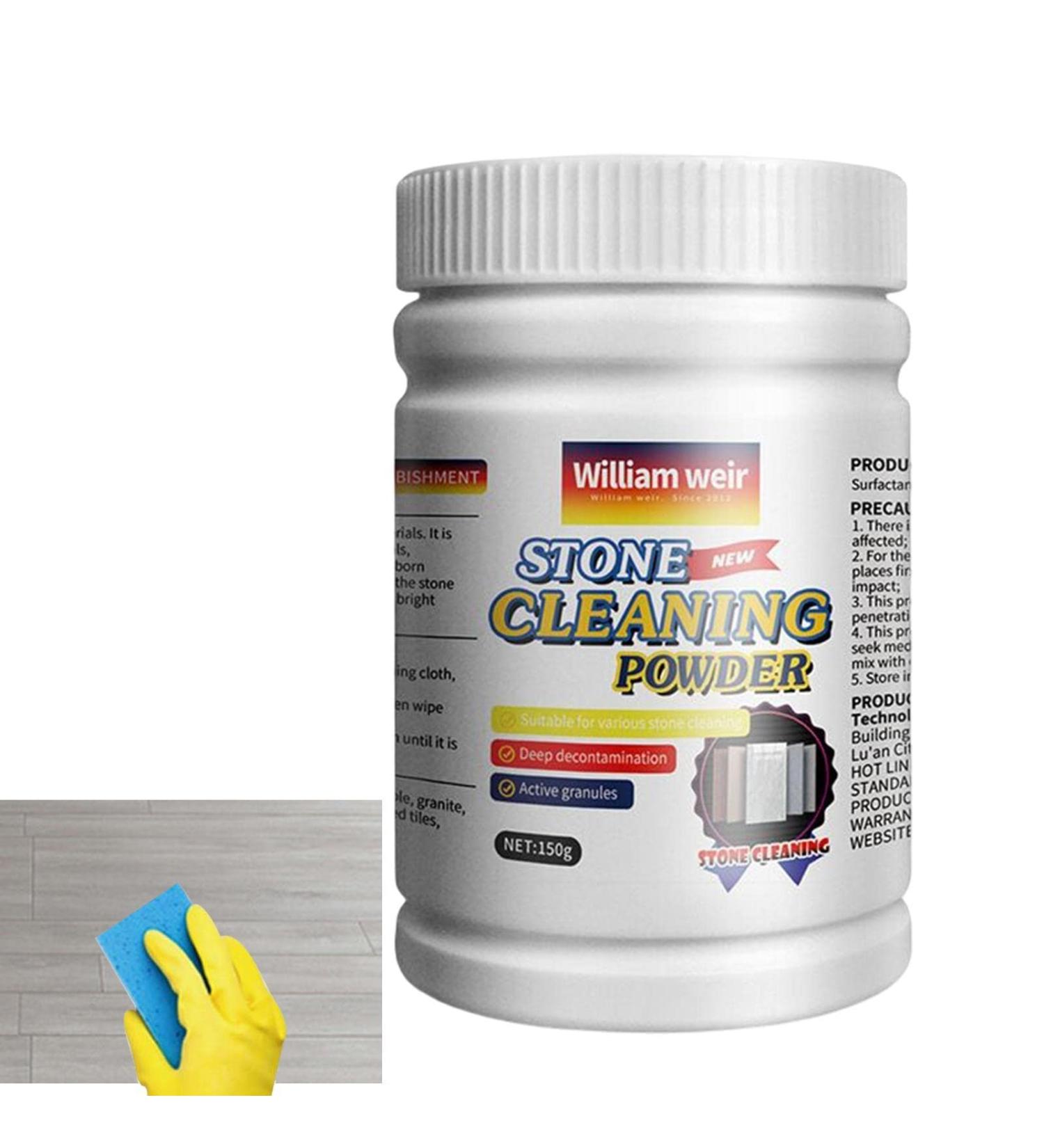 Quartz Stain Remover | 5.3 oz Stone Cleaning Powder | Streak-Free Stain Remover Powder for Marble Tile Stone Surfaces Household Cleaning Gangwang - Buy Online on GoSupps.com