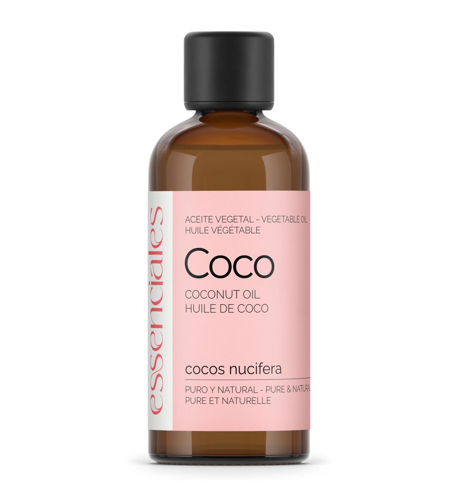  Essenciales Essenciales - Cocos nucifera vegetable oil 100 ml 100 % pure and natural - 1st cold pressure - Buy Online on GoSupps.com