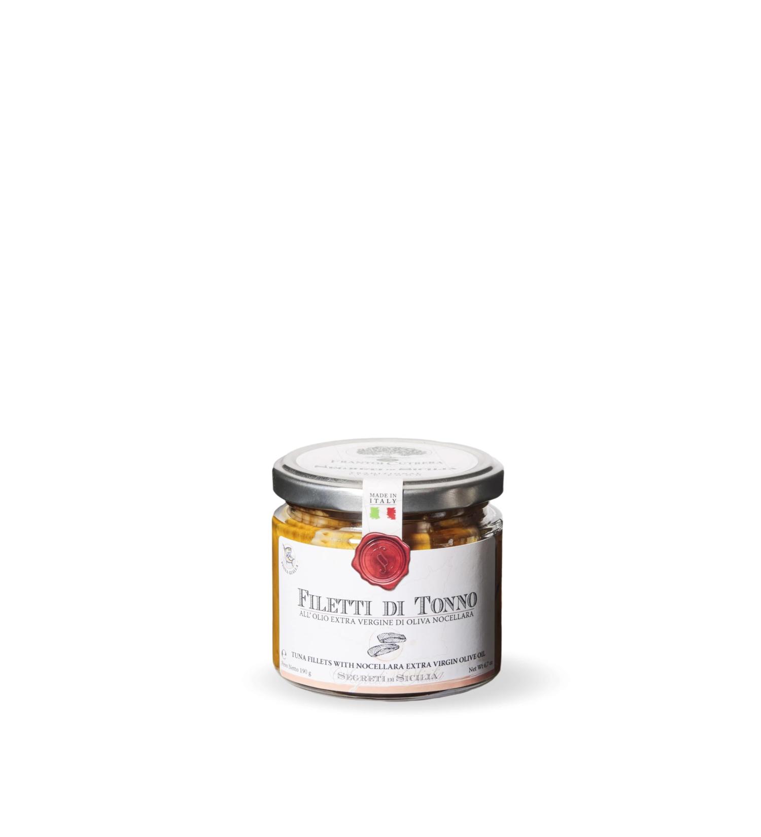 Buy Cutrera Tuna Fillets in Extra Virgin Olive Oil | Premium Quality International Shipping - Buy Online on GoSupps.com