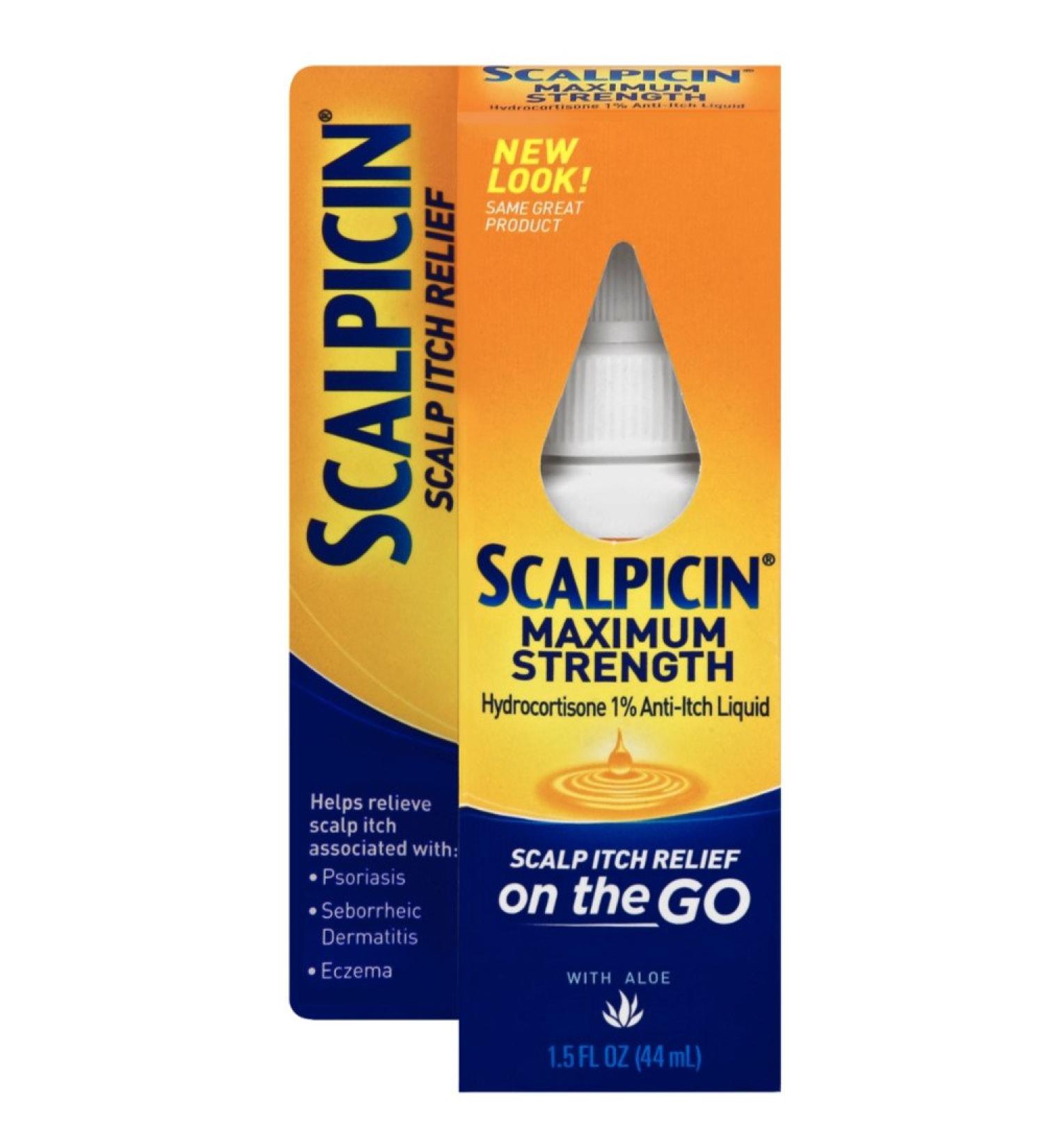 Scalpicin Scalp Itch Relief 1.5 fl Oz. Maximum Strength