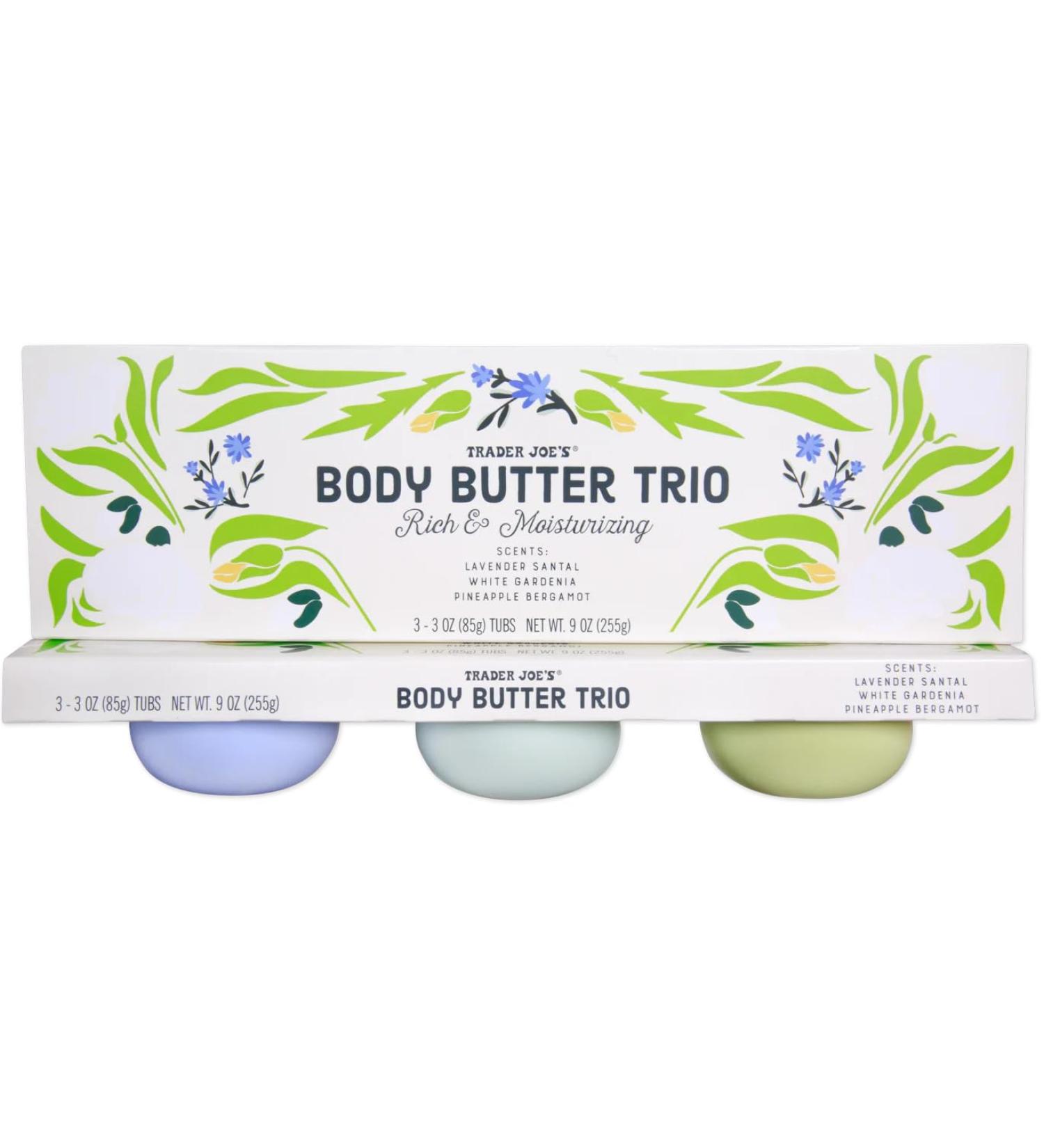 Trader Joe's Body Butter Trio