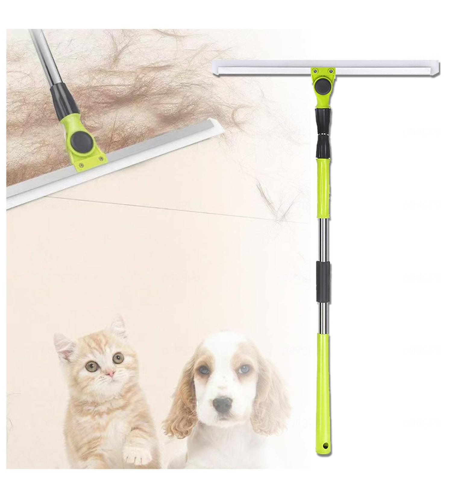 Silicone Broom with 51 Long Handle Silicone Brooms for Floor Cleaning Silicone Brooms for Floor Cleaning for Smooth Floors Rugs Windows - Buy Online on GoSupps.com