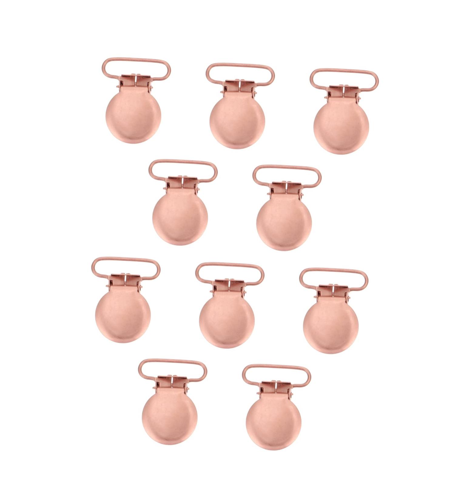 Packove 10-Pack Belt Clips with Duck Bill Buckle - 25mm Pacifier & Trouser Stocking Holders - Buy Online on GoSupps.com