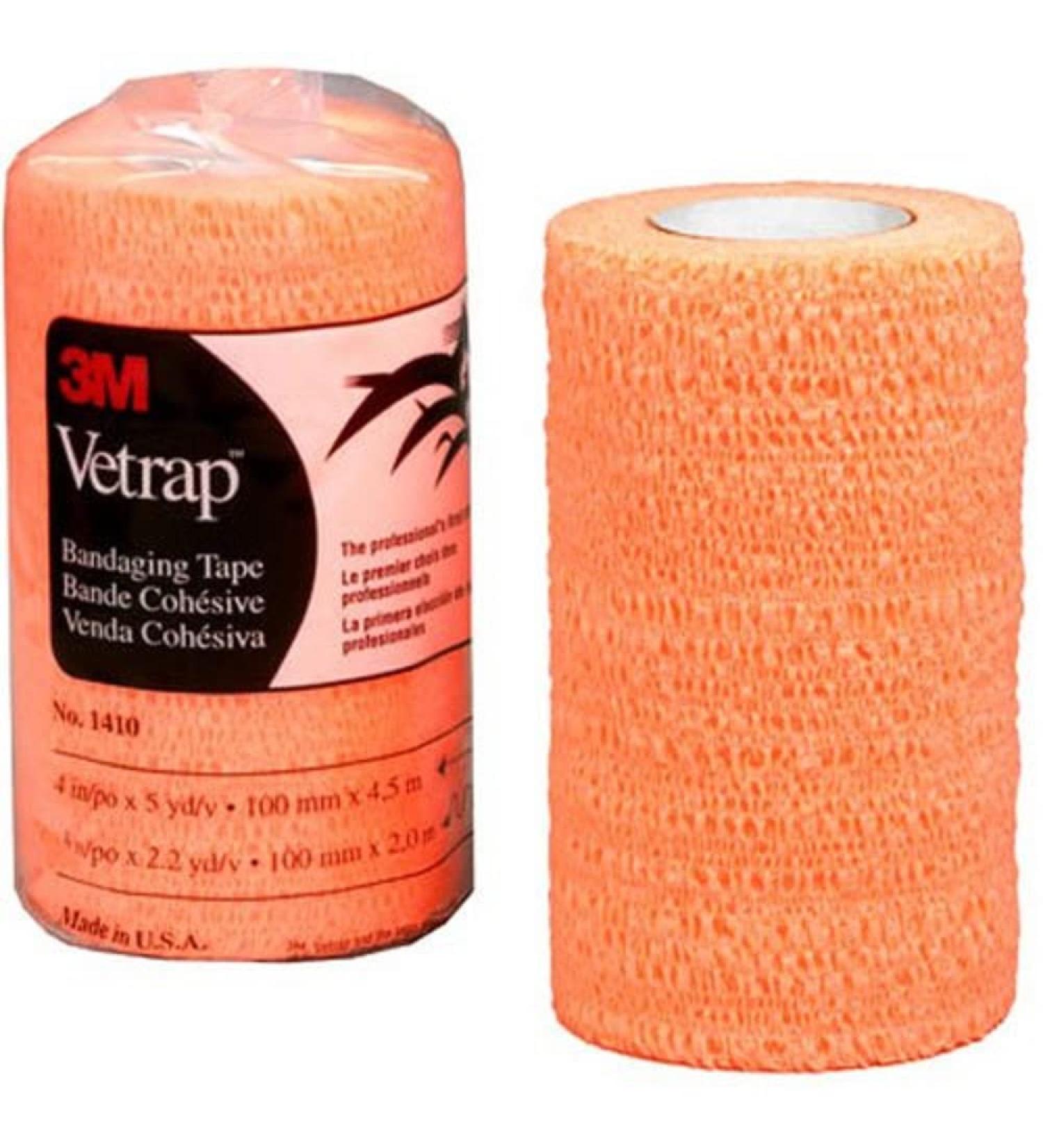 3M COMPANY 1410BO Vetrap 4x5YD Orange Tape