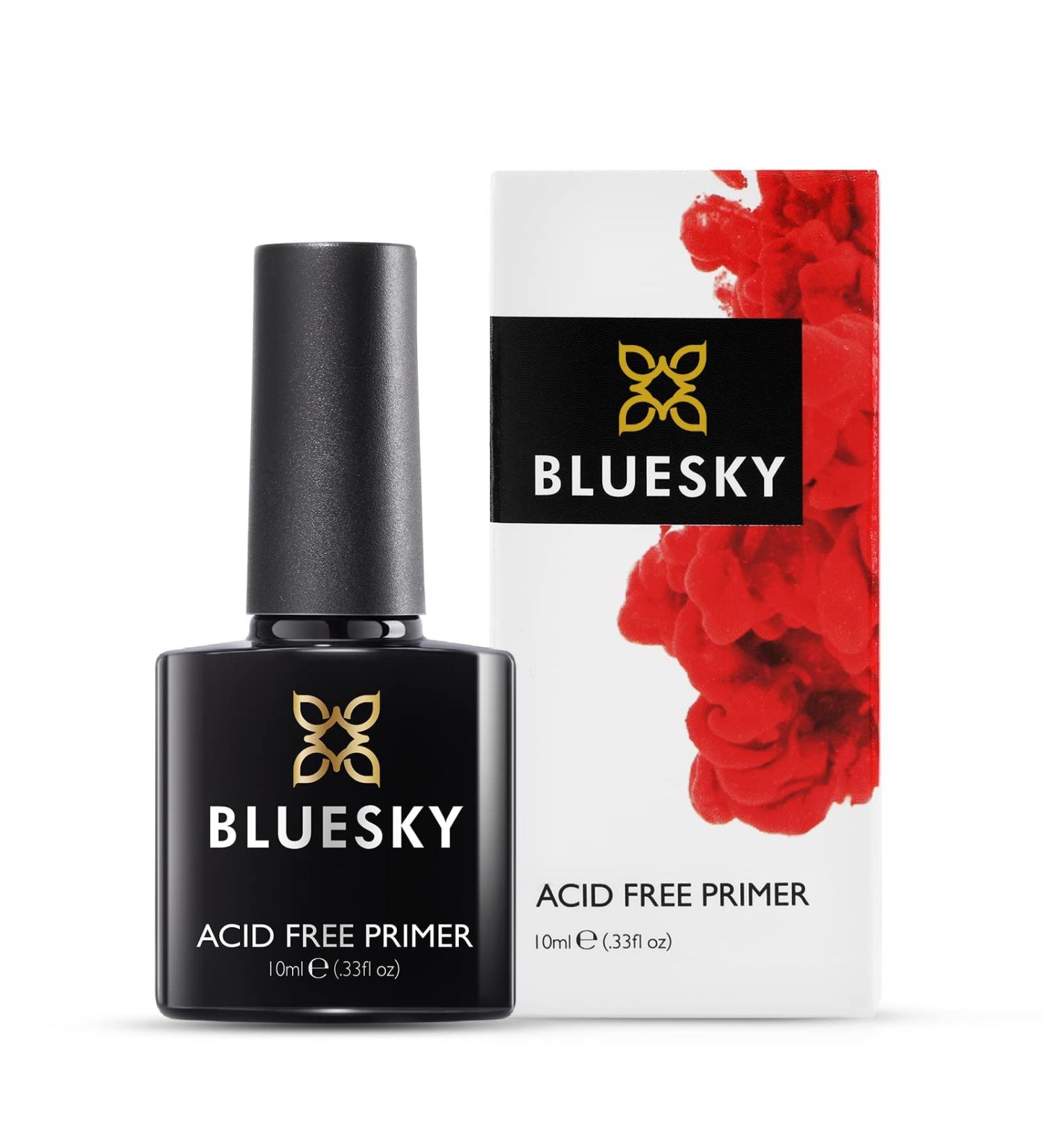 Bluesky Nail Primer For Gel Nails Acid Free Gel Nail Prep Bonder Strong Gel Polish Adhesion Prevents Gel Nail Polish Lifting & Peeling 10ml 10.00 ml (Pack of 1) - Buy Online on GoSupps.com