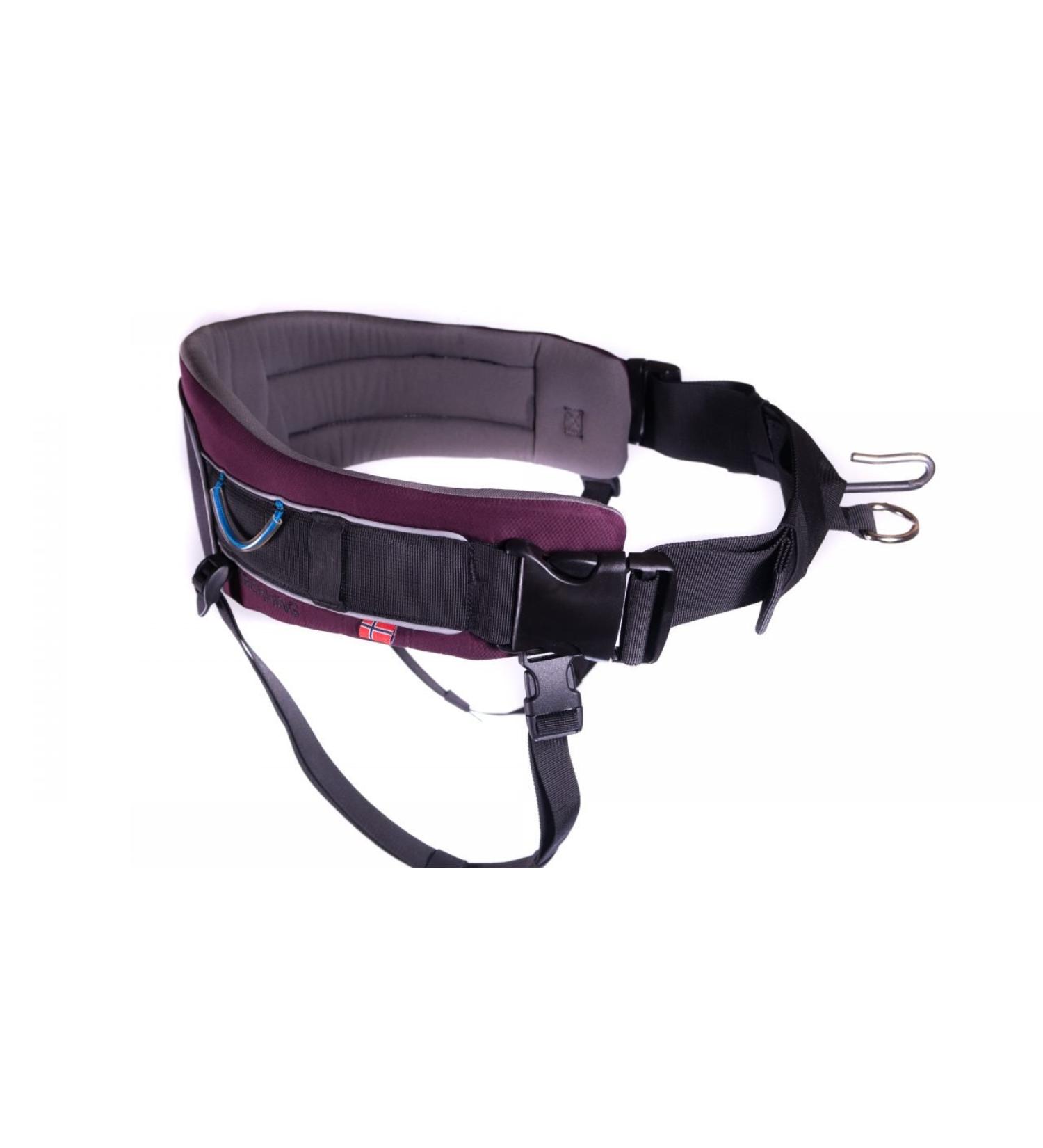 Trekking Belt by Nonstop - Best Running Jogging & Hiking Belt for Dogs (M Purple) | International Shipping Available - Buy Online on GoSupps.com