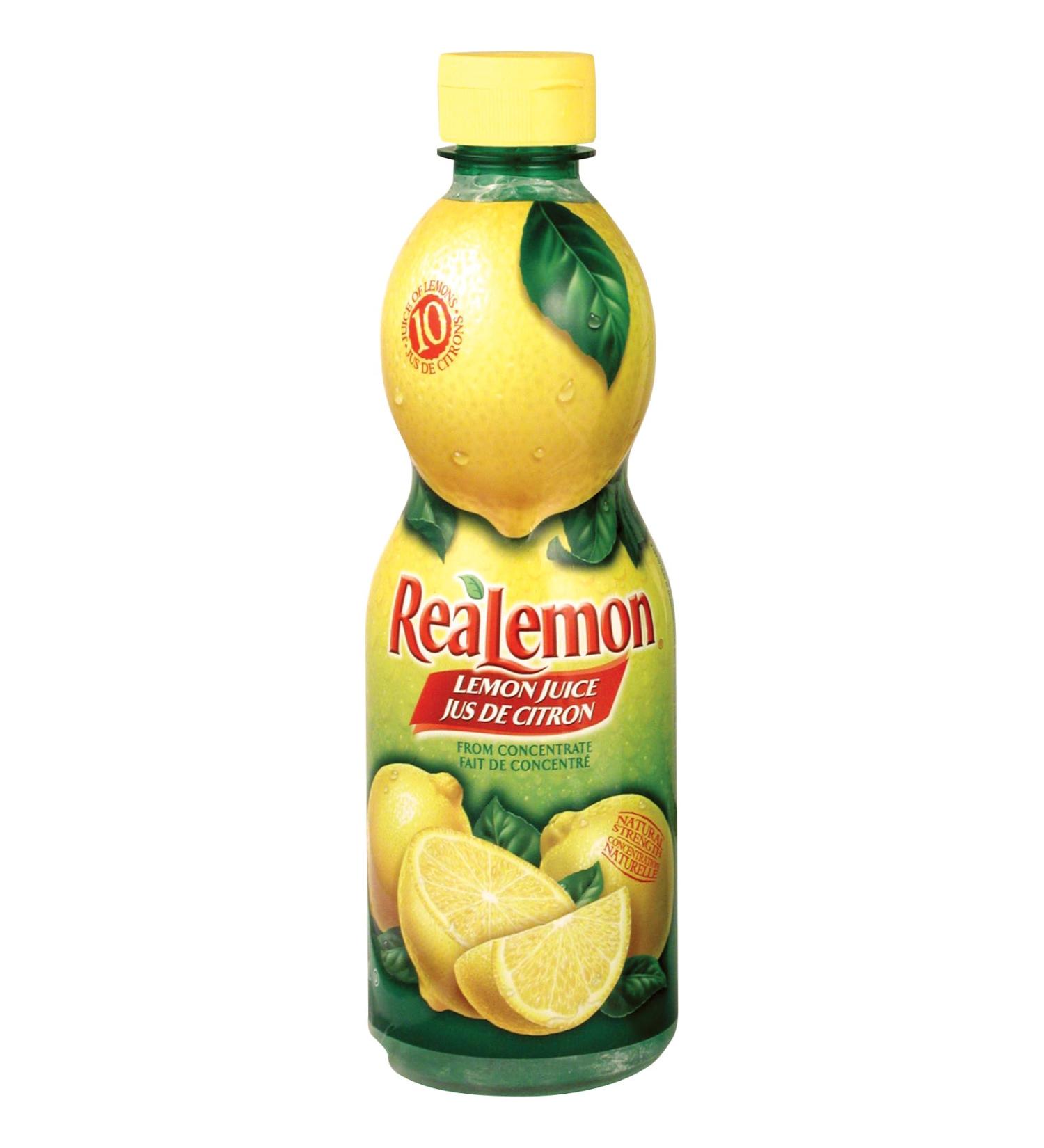 ReaLemon 100% Lemon Juice 440 mL per Unit Pack of 1 Citrus Lemon 440 ml (Pack of 1) - Buy Online on GoSupps.com
