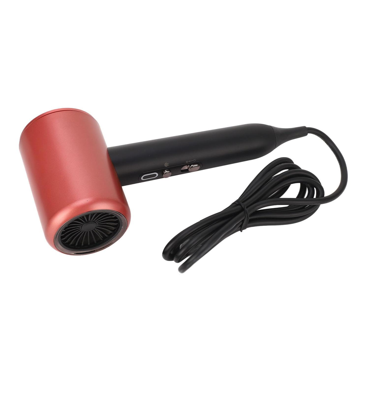 Professional Ionic Hair Dryer 1800W Fast Drying Low Noise Blow Dryer with Ion Technology 2 Nozzles for Home Salon Travel (US Plug 100 to 240V 110V) - Buy Online on GoSupps.com