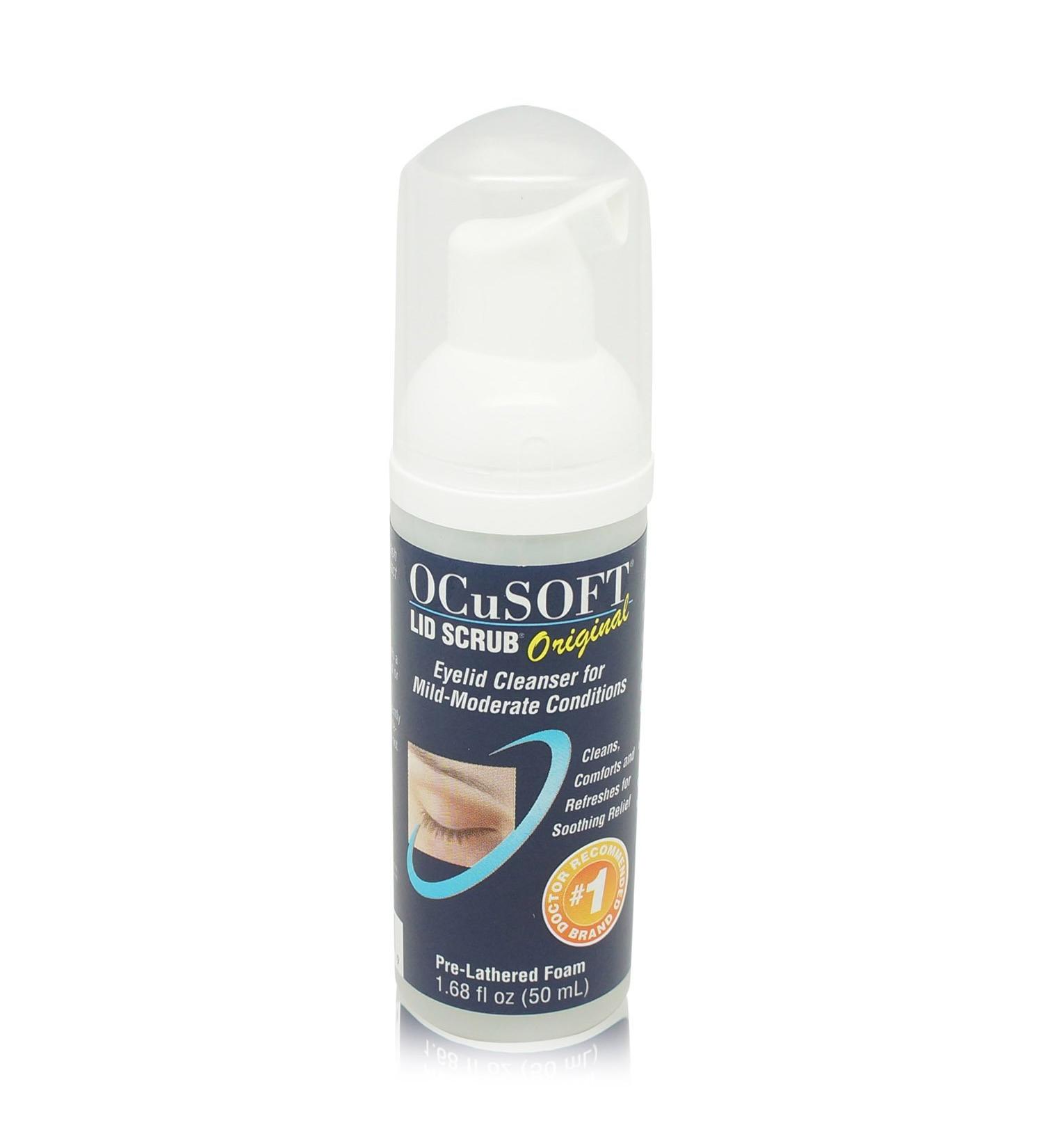 Ocusoft Eyelid Scrub Foaming Cleanser - 50ml | Original Formula by Scope - Buy Online on GoSupps.com