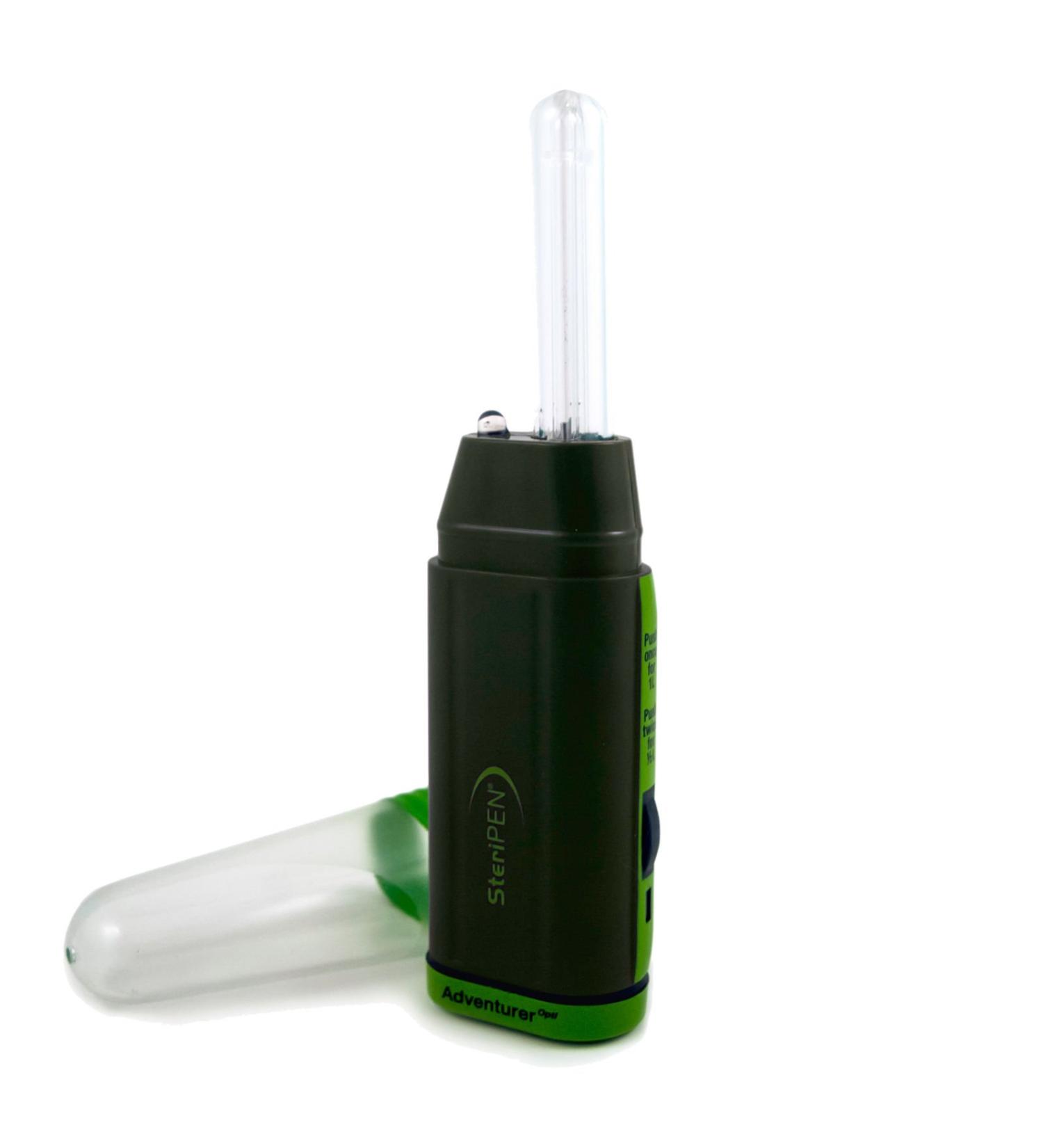 SteriPEN Adventurer Opti Water Purifier - Portable UV Water Purification for Safe Drinking Water Worldwide - Buy Online on GoSupps.com