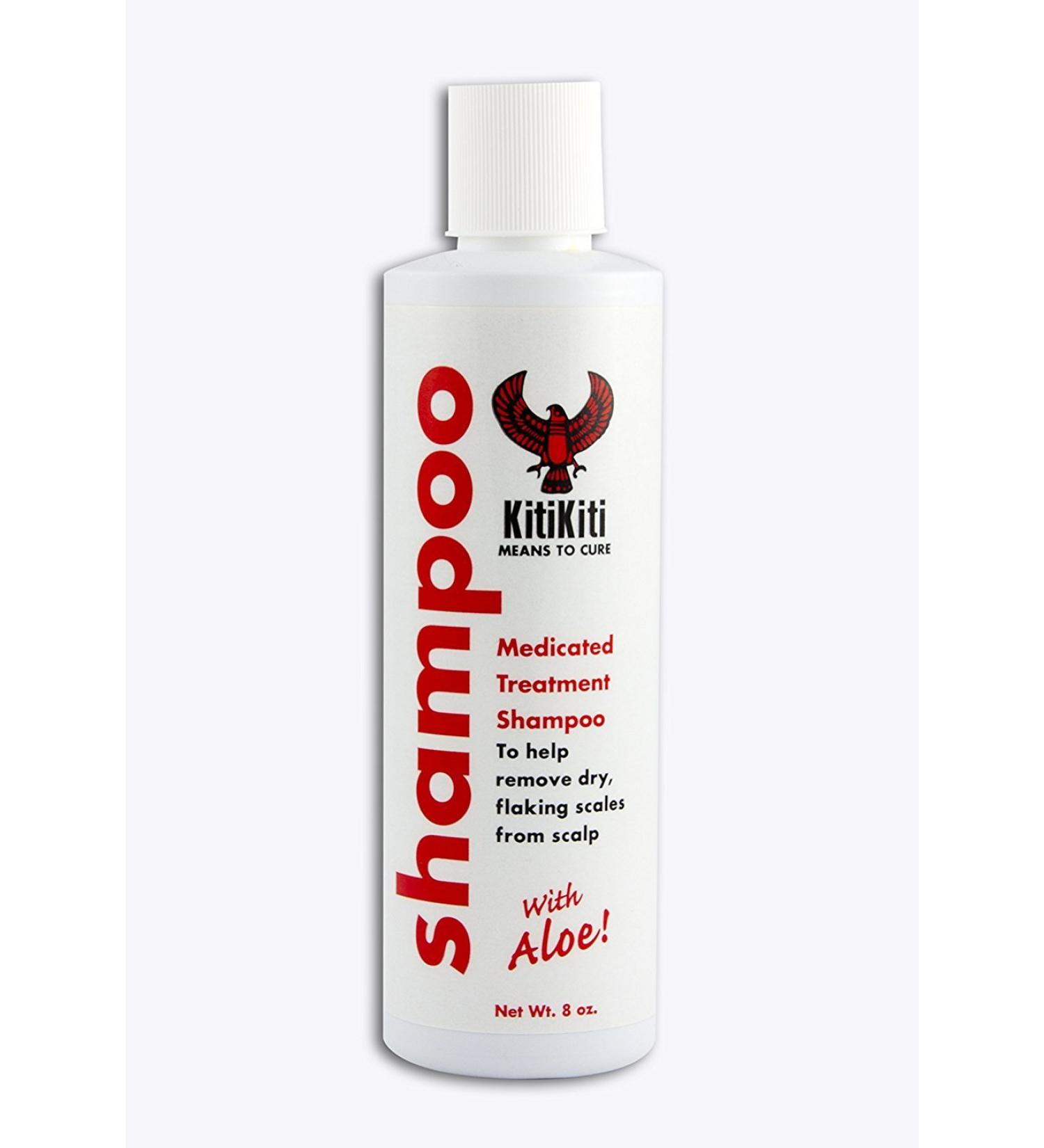 Kitikiti Shampoo Medicated Treatment Shampoo with Aloe 8 Oz