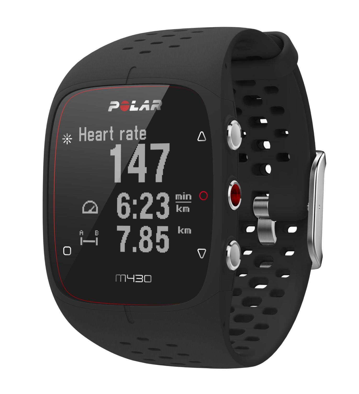 Polar M430 GPS Sports Watch - Heart Rate Tracker Activity & Sleep Monitoring Size M Black | Exclusively on Amazon - Buy Online on GoSupps.com