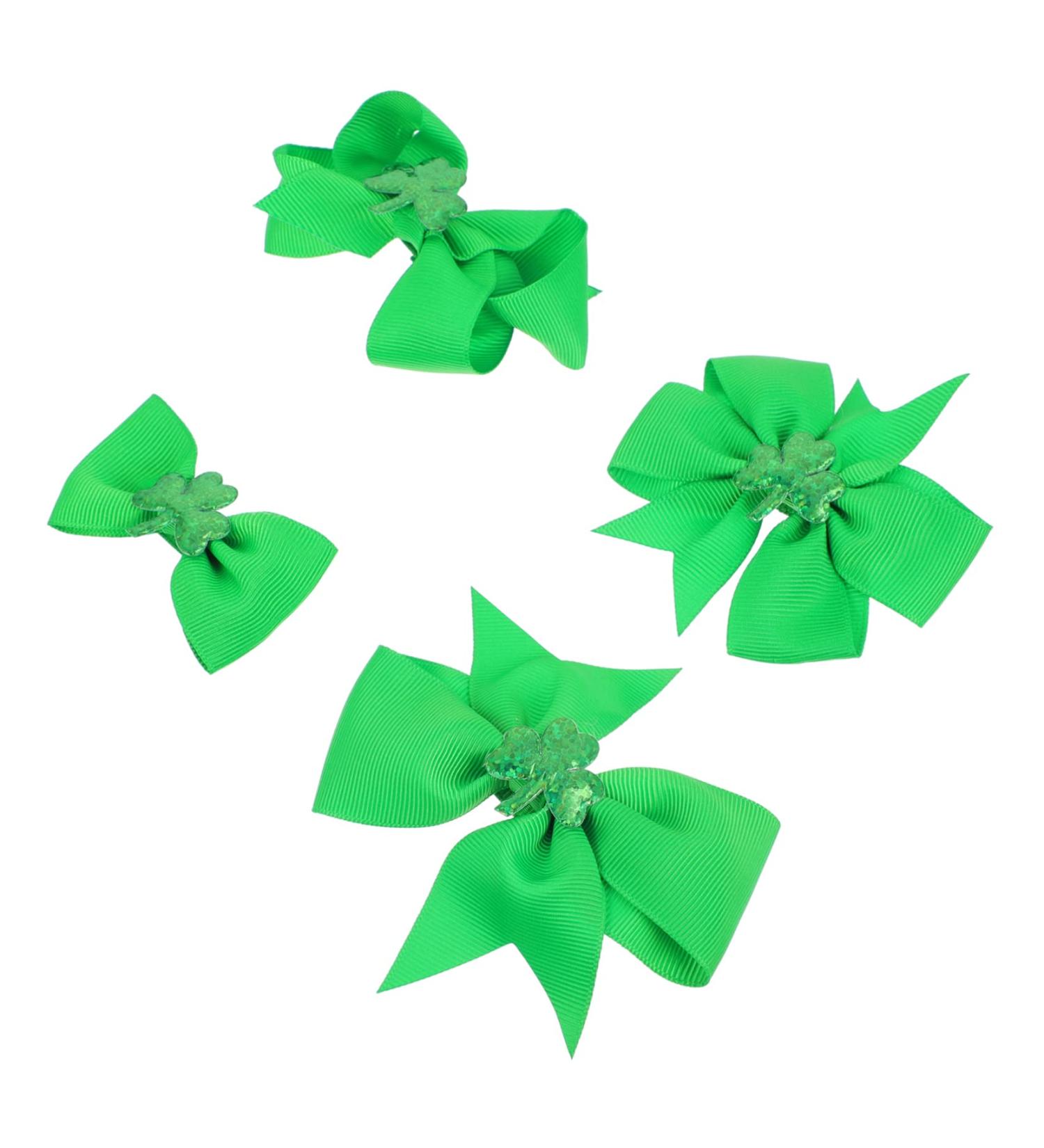 minkissy 3 Pairs Hair Clip Shamrock Hair Clips St. Patrick Glitter Hair Clips Shamrock Barrettes Kids Hair Accessories Party Favor Child Cosplay Stainless Steel and Fabric Stocking - Buy Online on GoSupps.com