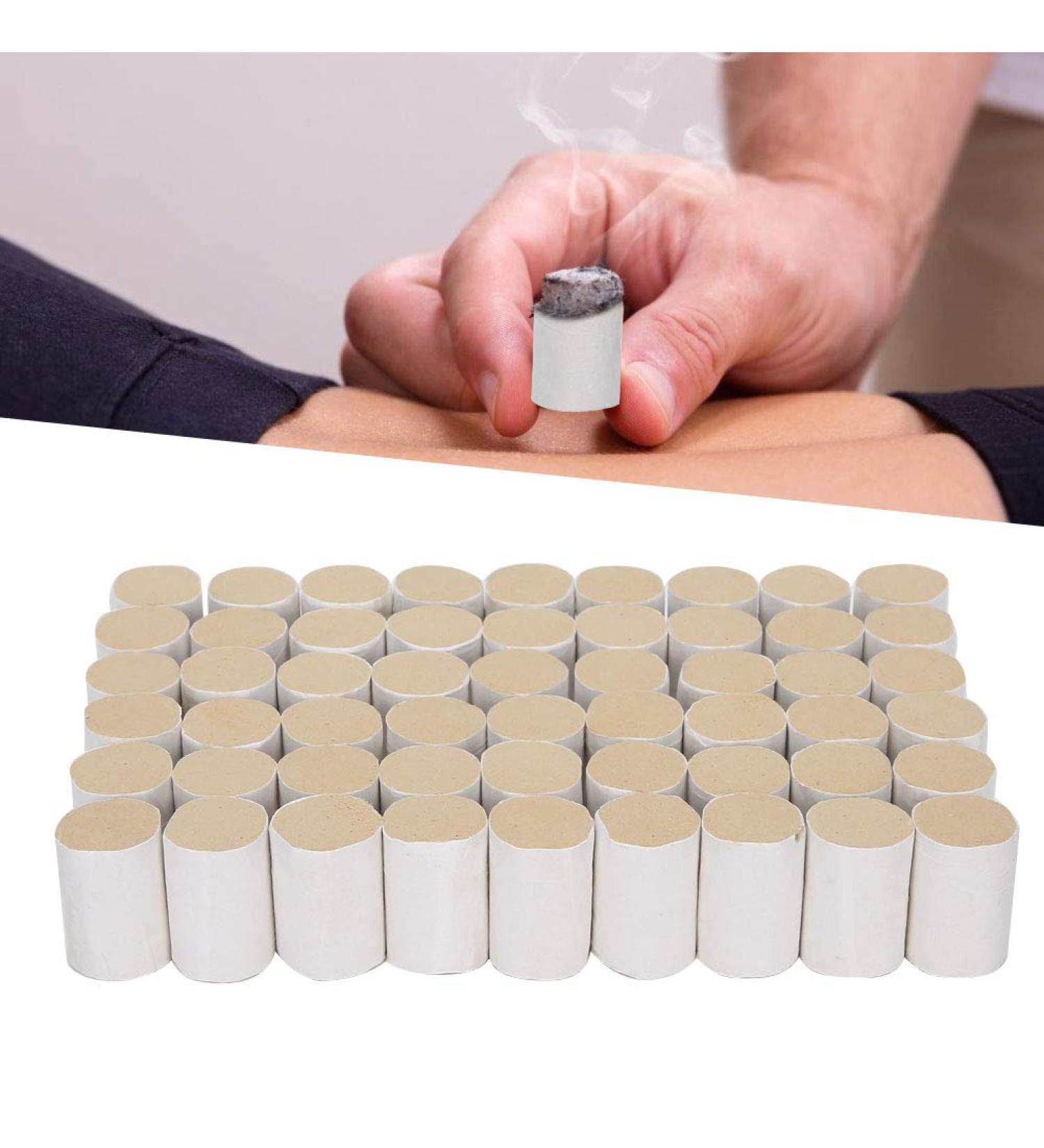 ZJchao 54 Moxibustion Column Sticks - Traditional Chinese Moxa for Massage Therapy | Ideal for Men & Women - International Shipping Available - Buy Online on GoSupps.com