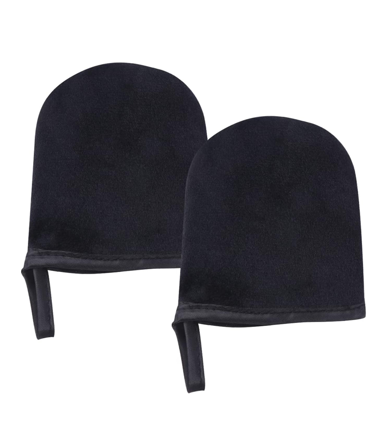 Beavorty 2pcs Mini Self Tanning Mitt Applicator Flocking Beach Gloves for Smooth Application of Self Lotions and Oils for Delicate Areas Like Face and Elbows - Buy Online on GoSupps.com
