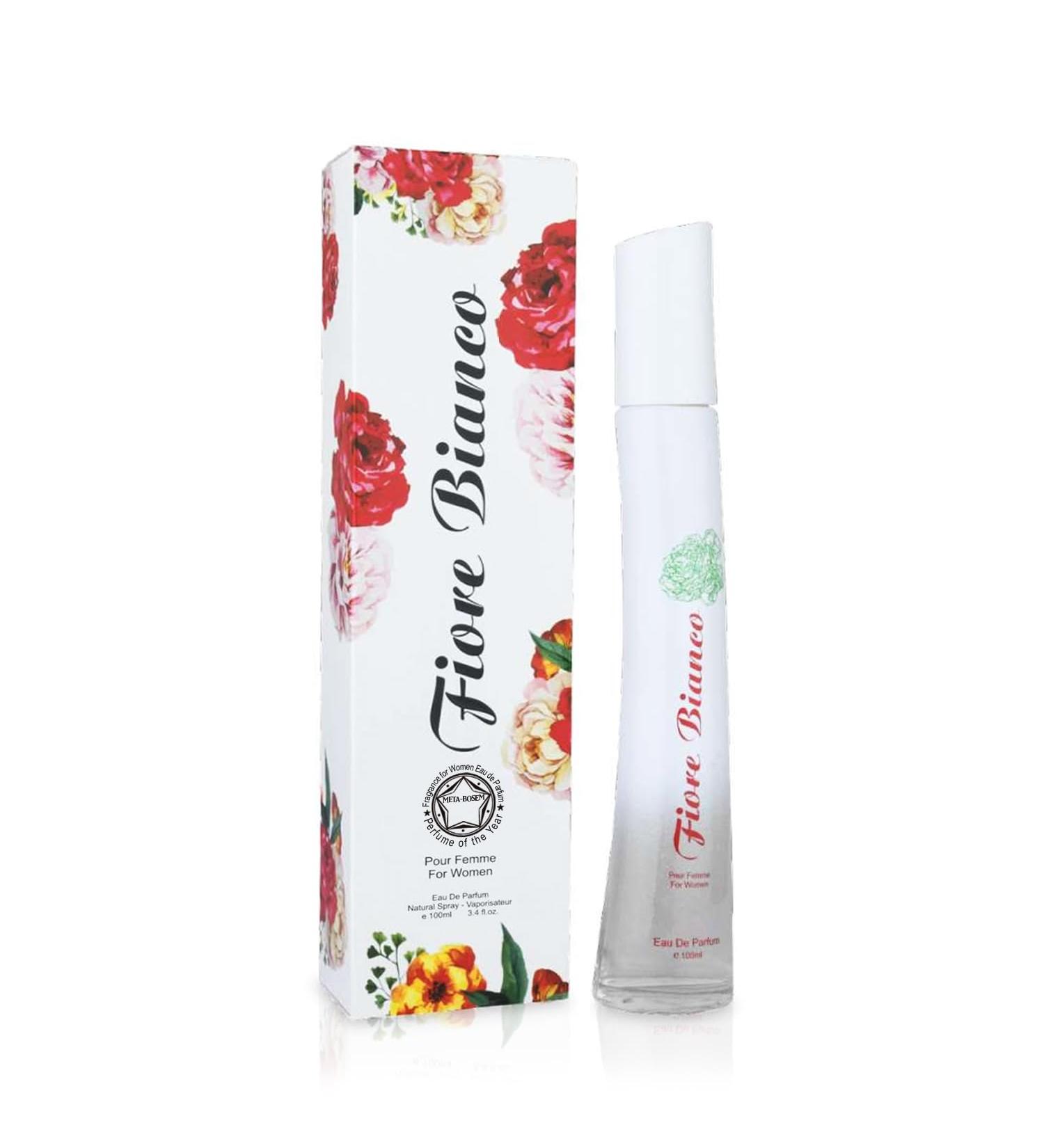 META-BOSEM Magic Flower White Bottle Refreshing Sweet Perfume for Women Summer Scent Fragrance Eau de Parfum Spray - Great for Holiday- for All Day Use 3.4 Fl Oz/100Ml - Buy Online on GoSupps.com