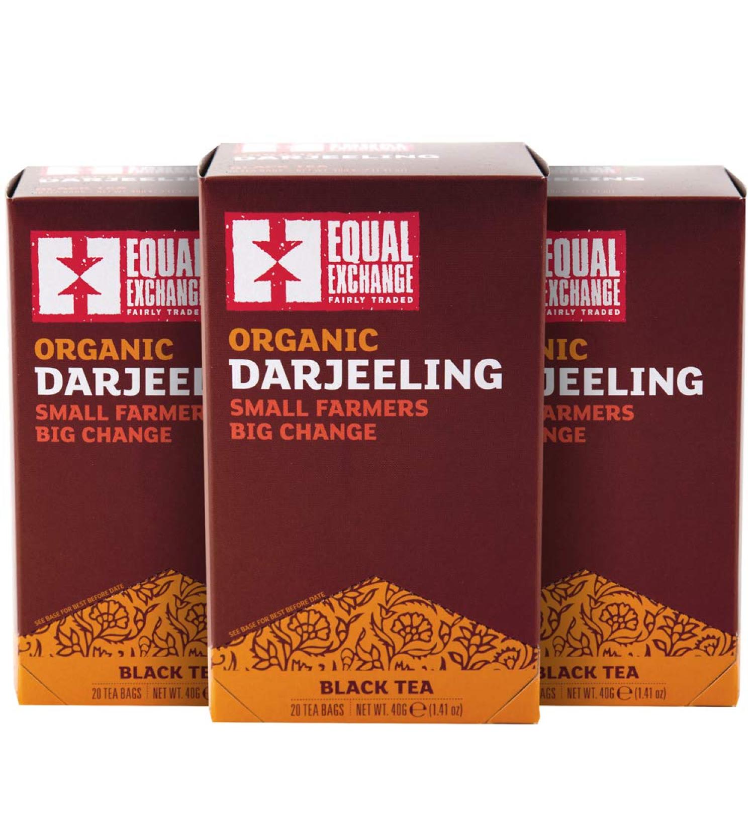 Equal Exchange Organic Darjeeling Black Tea 20 Tea Bags 1.41 oz (40 g)