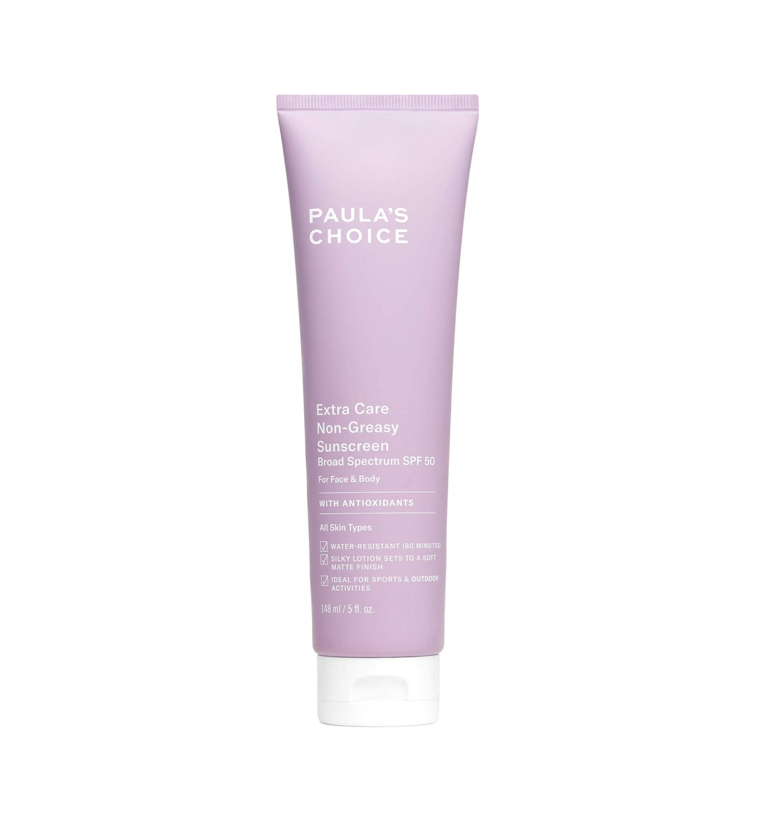 Paula's Choice SPF 50 Non-Greasy Oil-Free Sunscreen for Face & Body - 5 oz - Buy Online on GoSupps.com