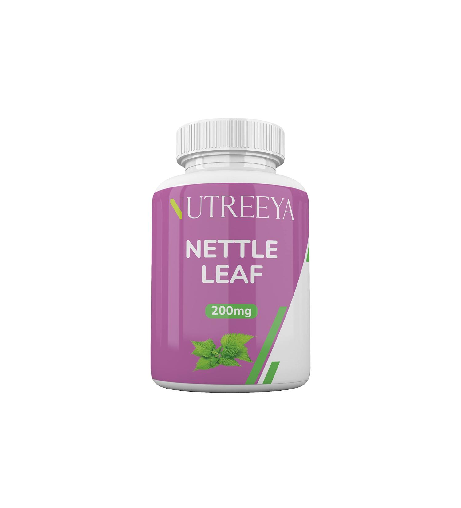 Nettle Leaf 200mg - 6 Month Supply 180 Tablets UK Manufactured Supplement - Buy Online on GoSupps.com