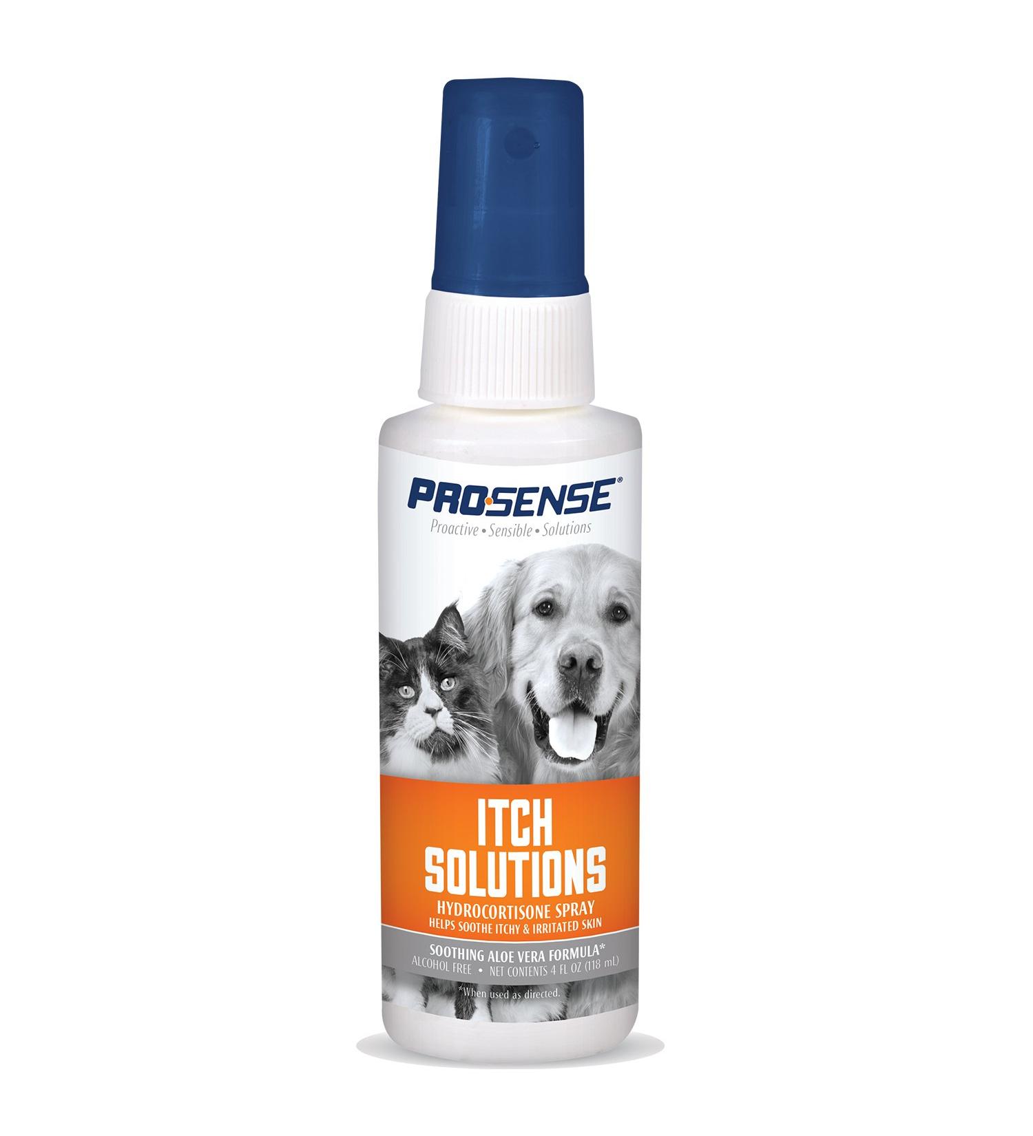ProSense Hydrocortisone Itch Relief Spray 4oz for Dogs and Cats - Buy Online on GoSupps.com