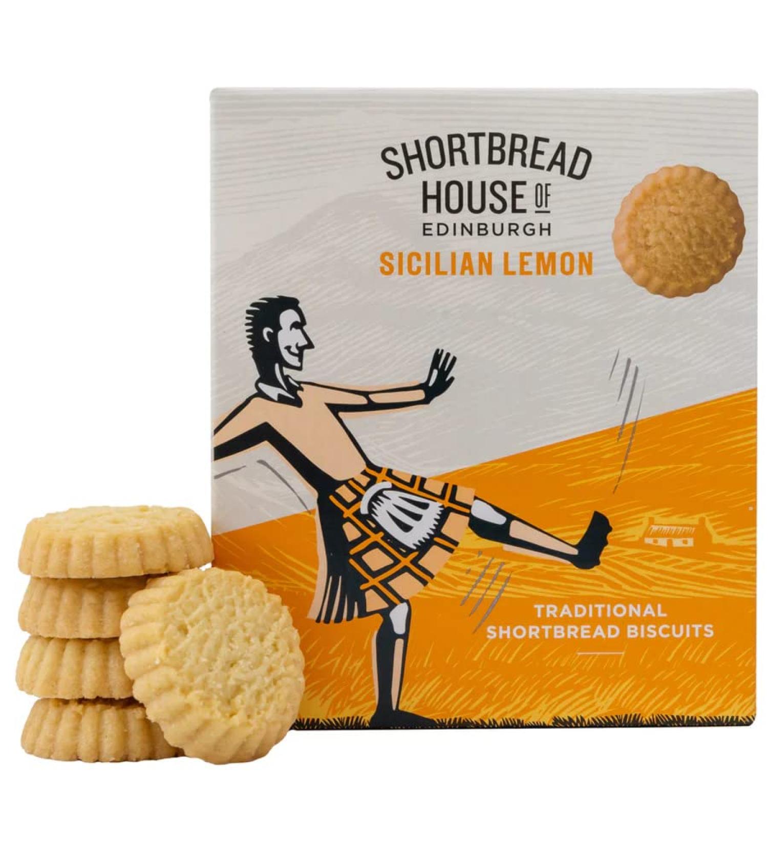 Shortbread House of Edinburgh Scottish Shortbread Bites Lemon - 5.3 oz Pack - Buy Online on GoSupps.com