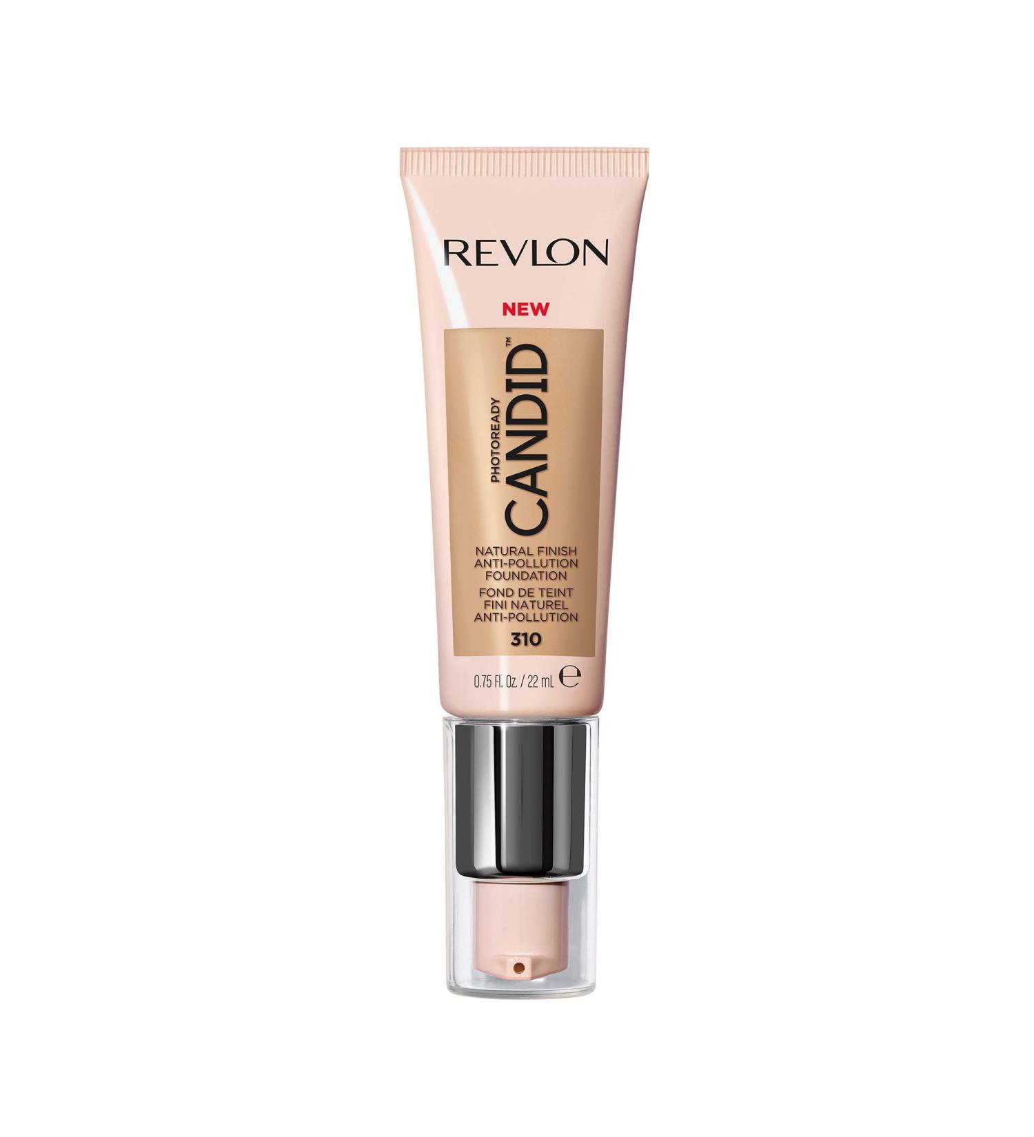 Revlon PhotoReady Candid Natural Finish Foundation with Anti-Pollution Antioxidant Anti-Blue Light Ingredients Butterscotch (310) 22ml 310 Butterscotch 22 ml (Pack of 1)