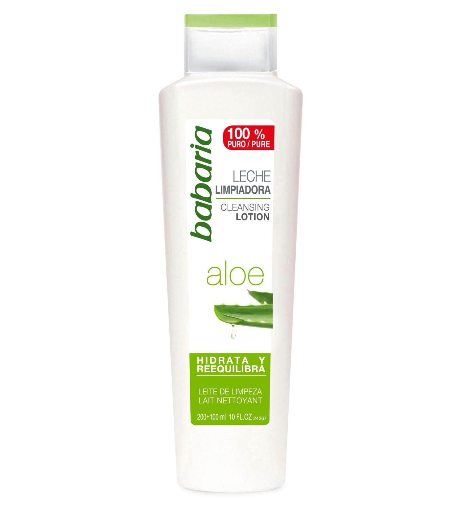 Babaria Naturals Aloe Vera Cleansing Milk with Chamomile 300ml