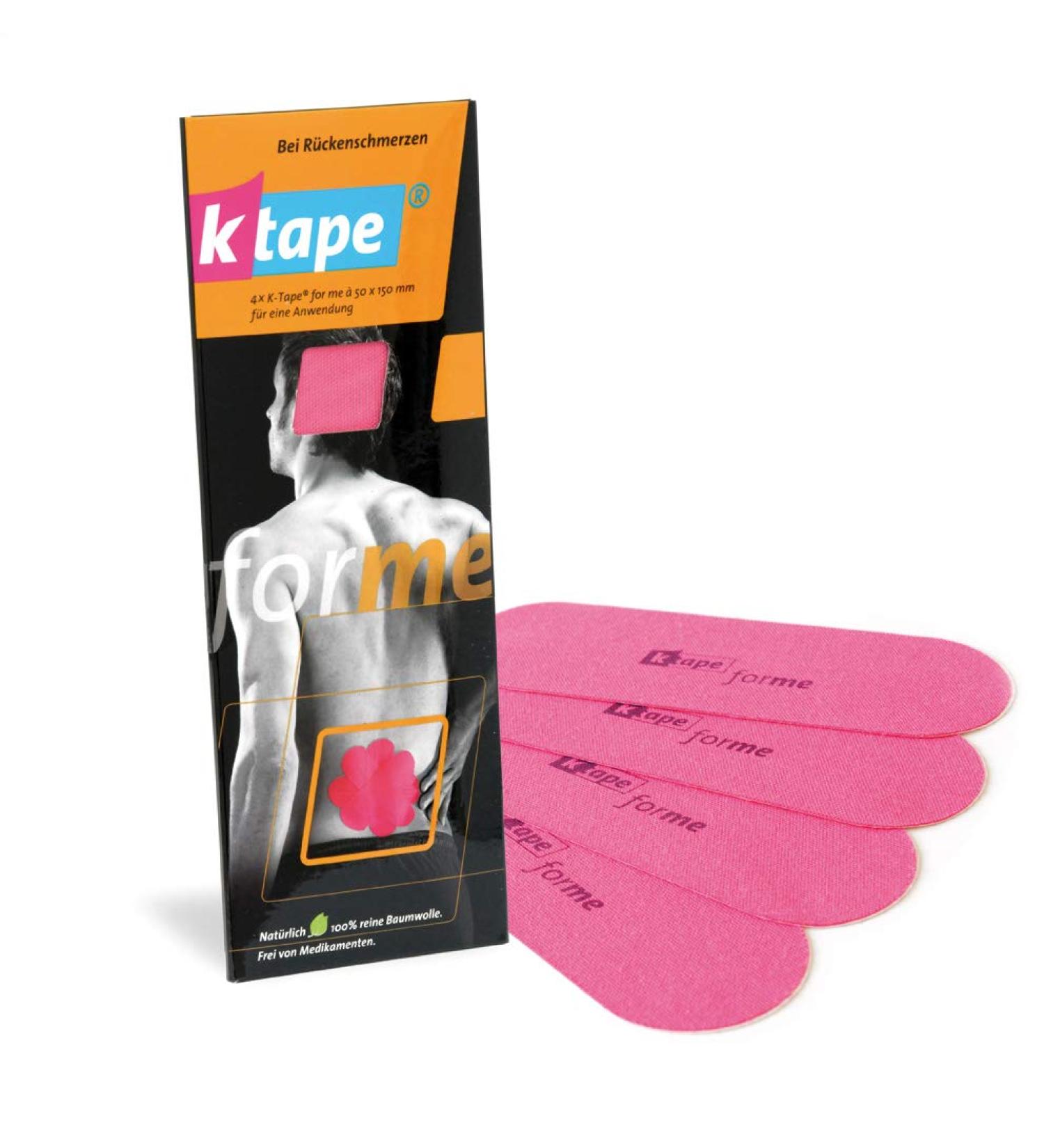 for me Back pain Precut Kinesiology Tape: cotton and long lasting Physiobond adhesive