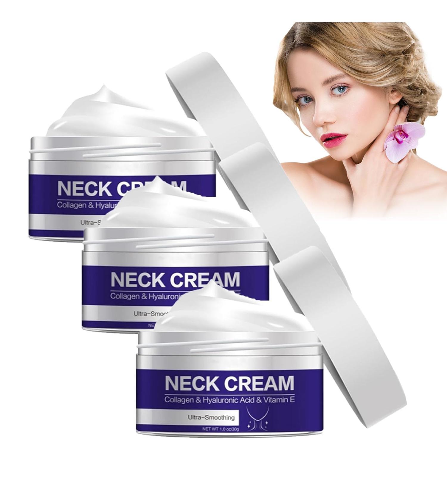 RENTANAC Tighten & Lift Firming Neck Cream Collagen & Hyaluronic Acid Neck Tightening Cream Neck and Chest Firming Cream Anti Wrinkle Moisturizing Neck Cream for Women - Buy Online on GoSupps.com