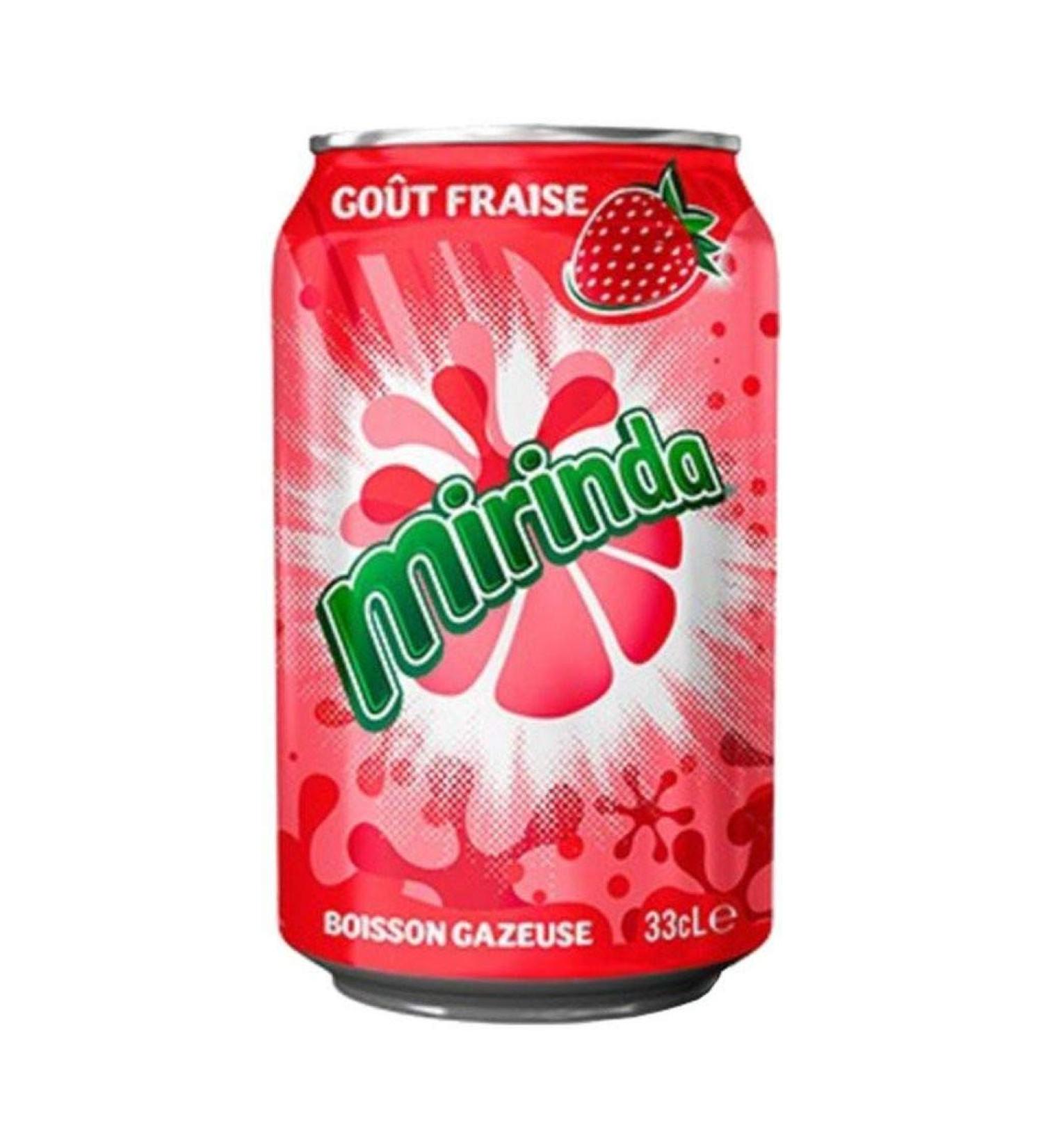 Mirinda Fraise 33cl (pack de 24)