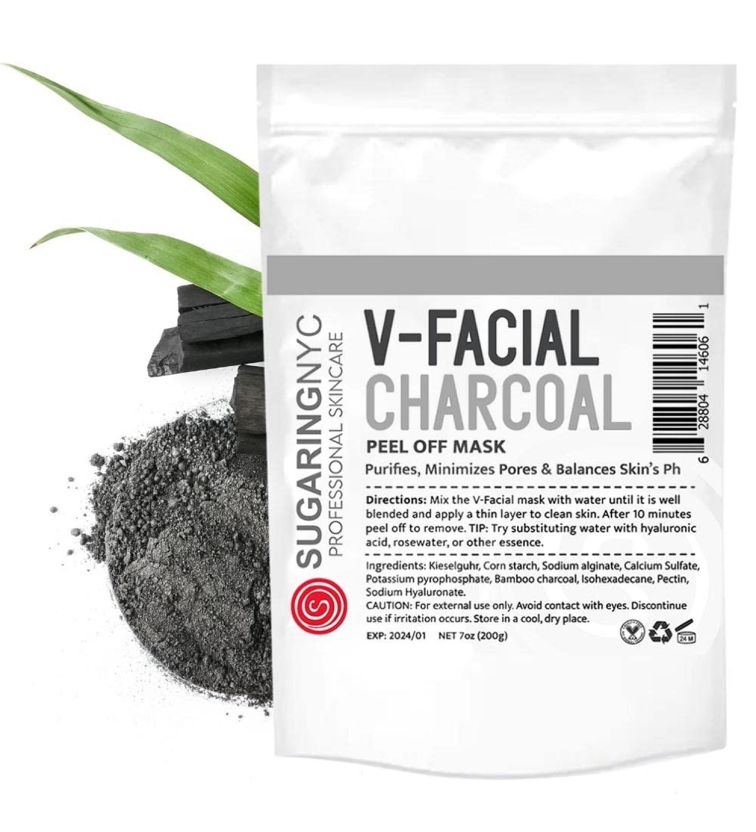 Sugaring NYC Vajacial Mask with Charcoal - 7oz V-Facial Treatment for Glowing Skin - Buy Online on GoSupps.com