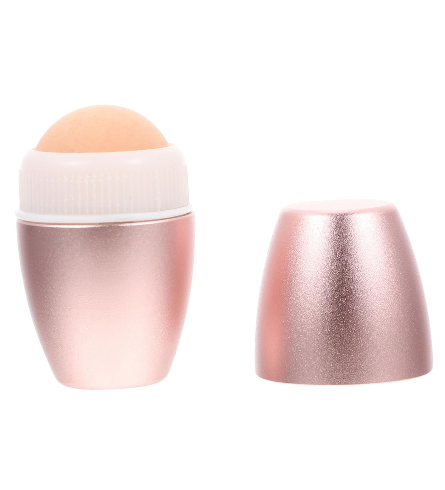 Volcanic Stone Oil-Absorbing Makeup Roller | Mini Facial Massage Tool for Skin Care | Deoiling Gadget for Glowing Skin - Buy Online on GoSupps.com