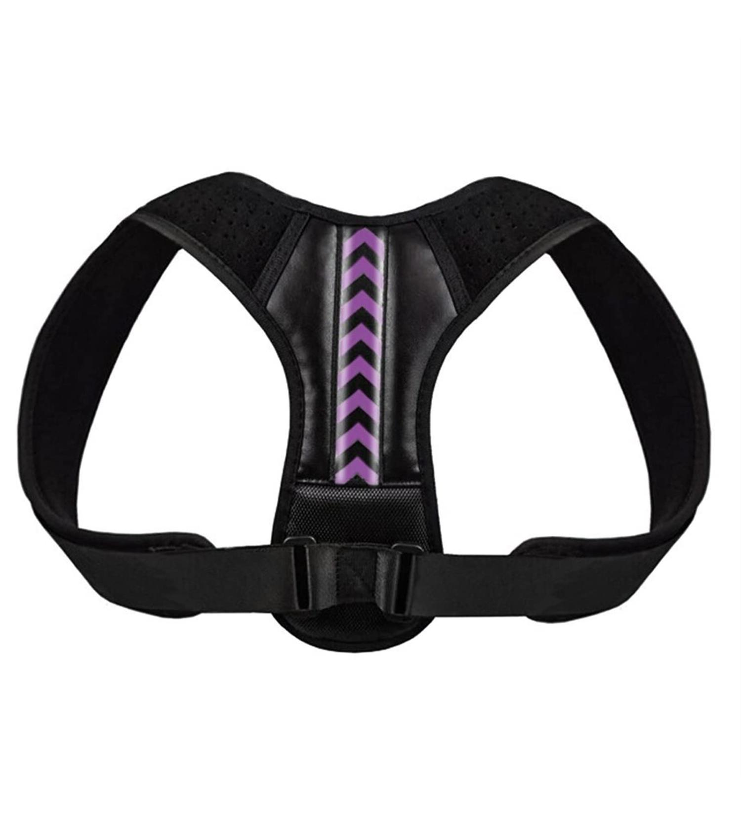 Clavicle Spine Support Reshape Your Body Home Office Sport Upper Back Neck Brace Adjustable Back Shoulder Posture Corrector Belt (Color : Blue Size : XL-Weight (90-120KG)) Purple 2X-Large-weight (120-135KG ) - Buy Online on GoSupps.com