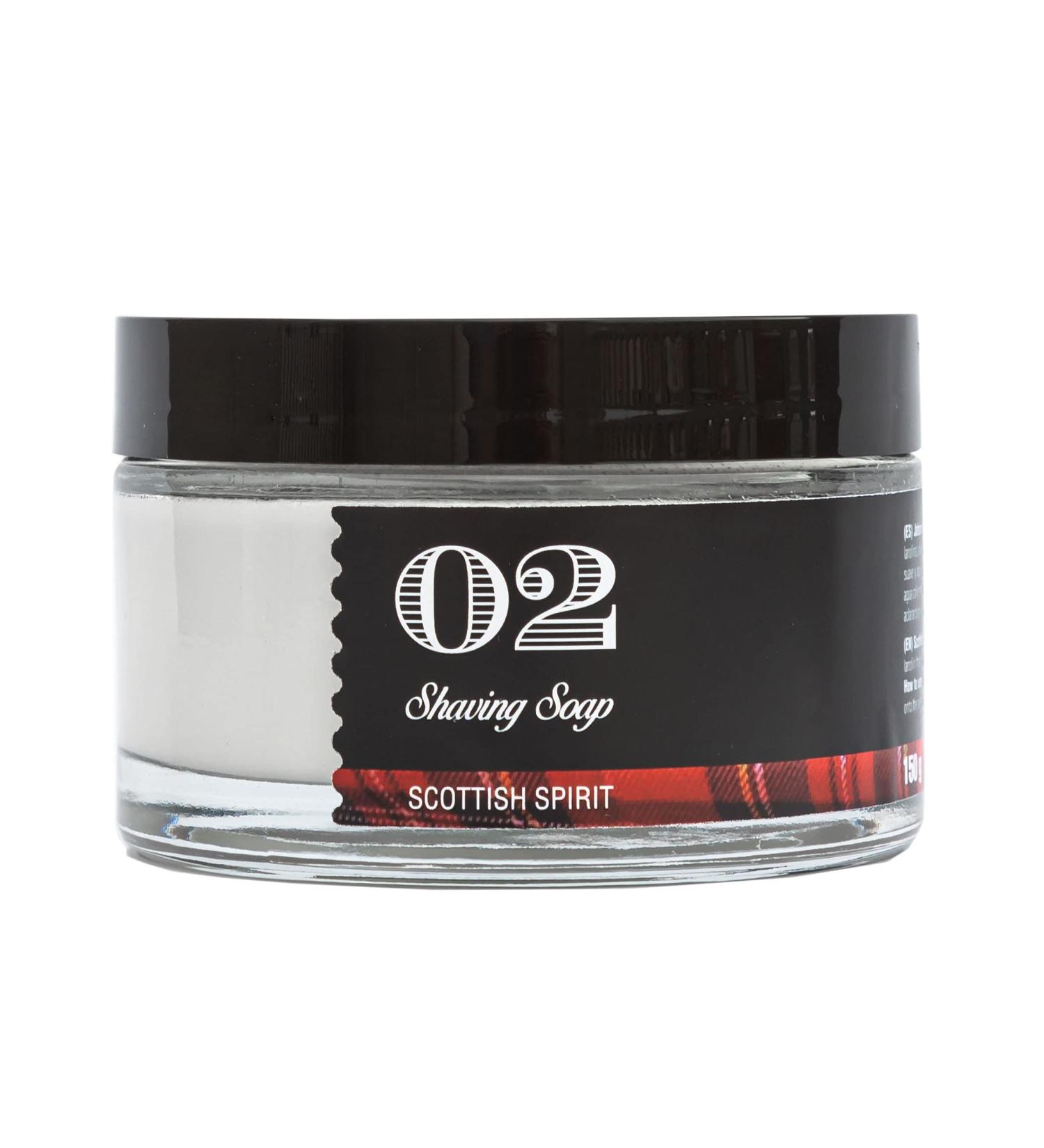 Epsilon Scottish Spirit Shaving Soap 150ml - Luxury Shaving & Grooming for Men | International Shipping Available - Buy Online on GoSupps.com