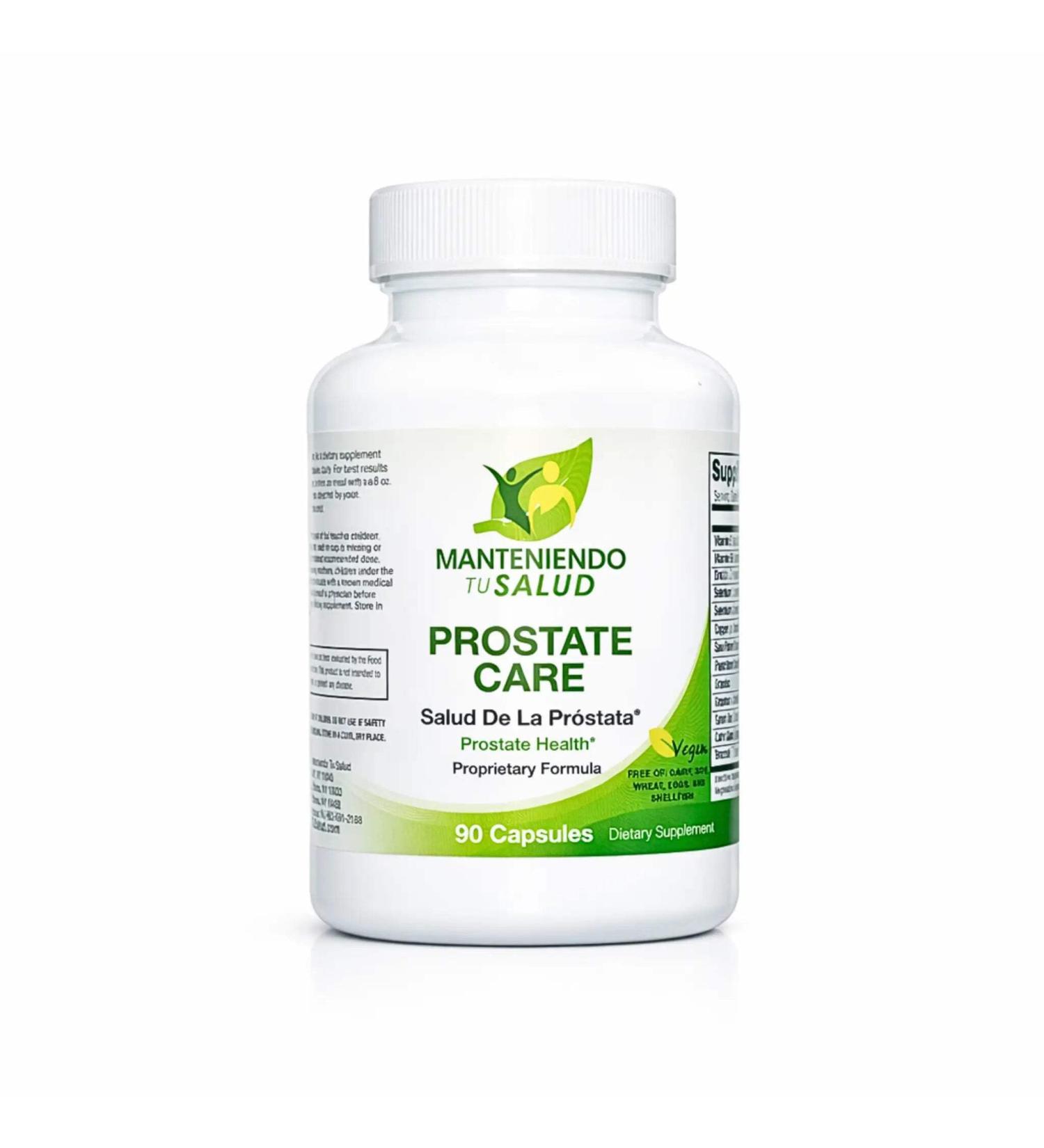 Manteniendo Tu Salud Prostate Care Saw Palmetto Extract 60 Capsules - Buy Online on GoSupps.com