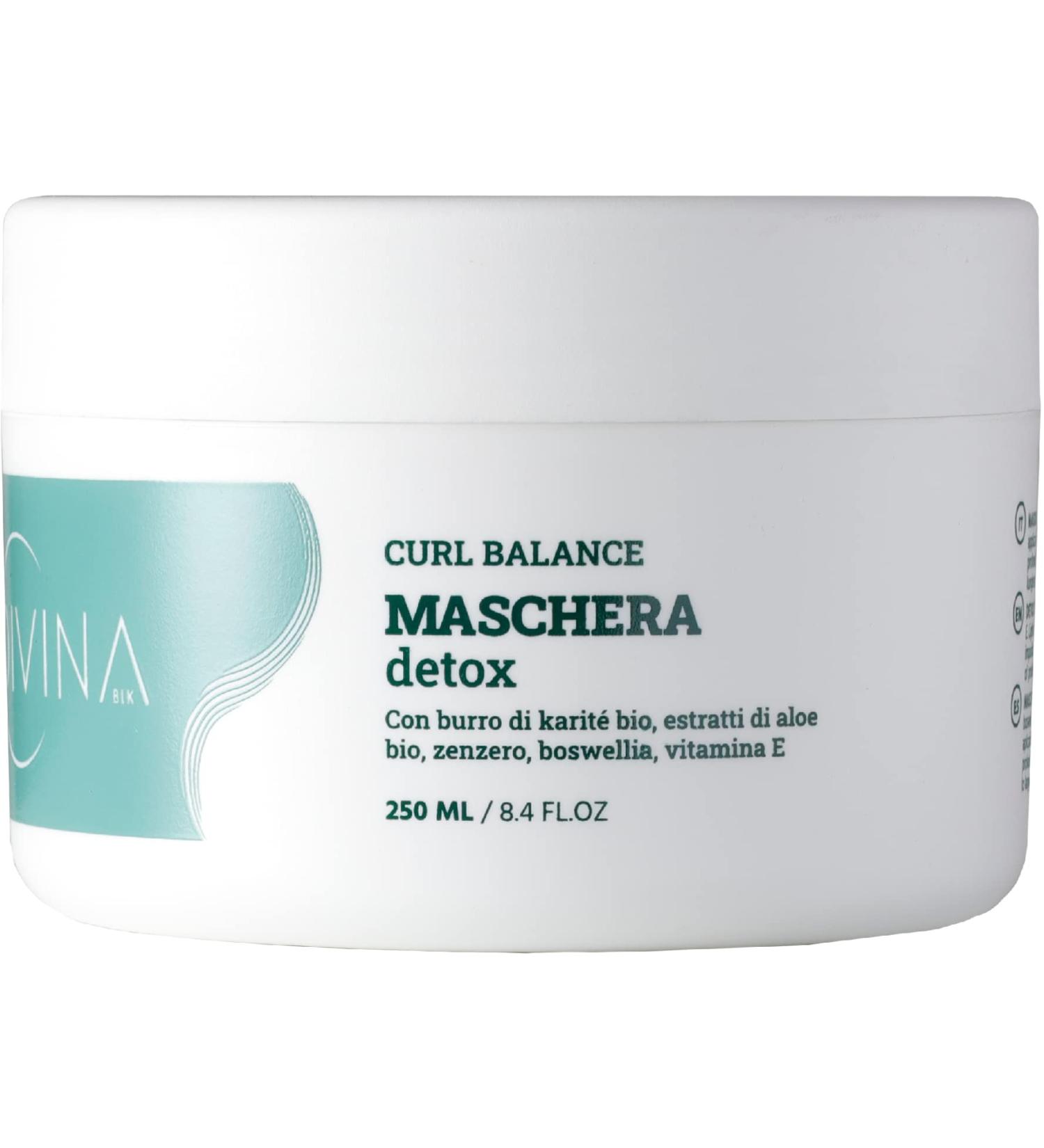 DIVINE BLACK Detox hair mask DIVINA BLK 250ml - Buy Online on GoSupps.com