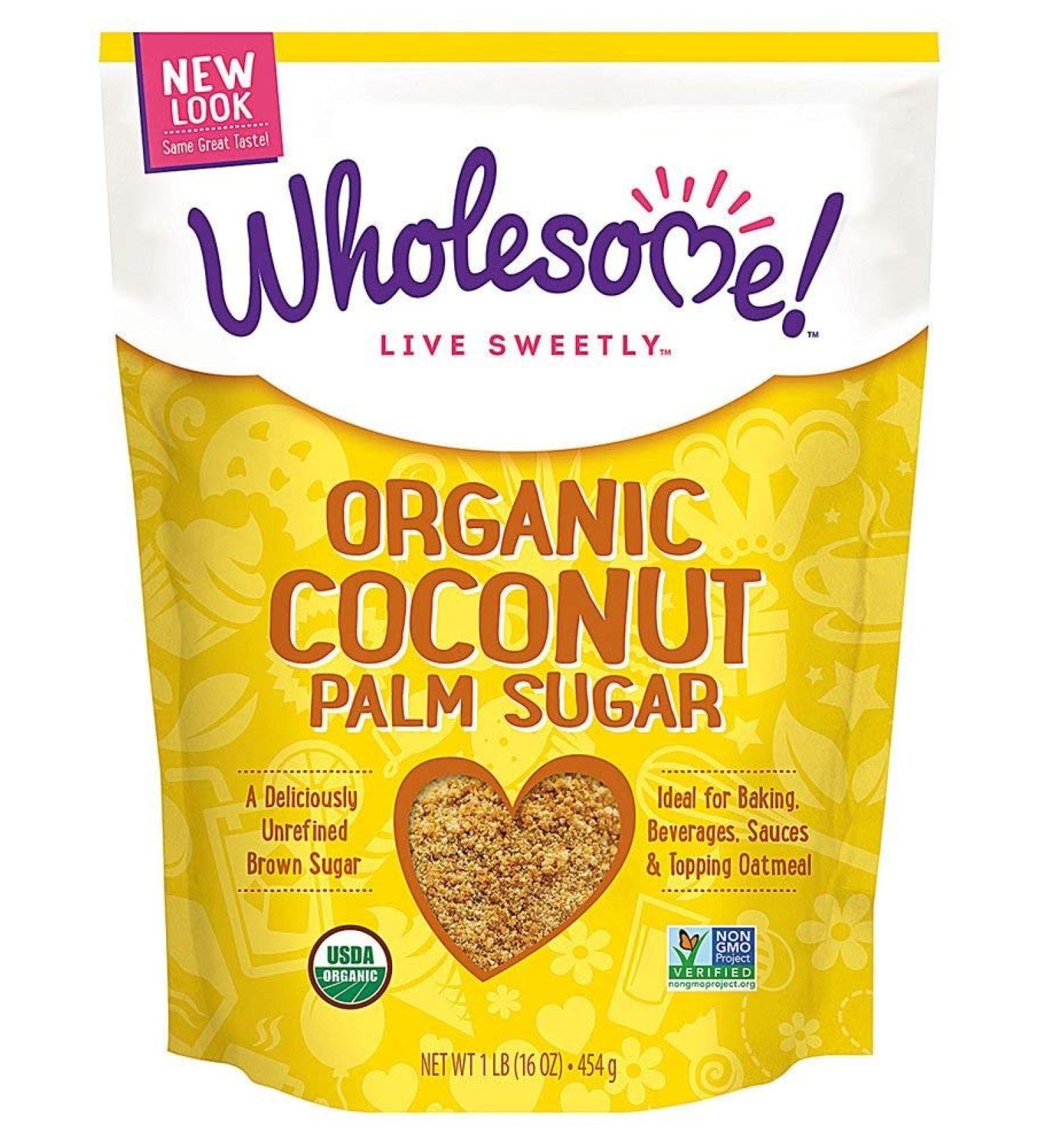 Wholesome Sweeteners Sugar Coconut Palm