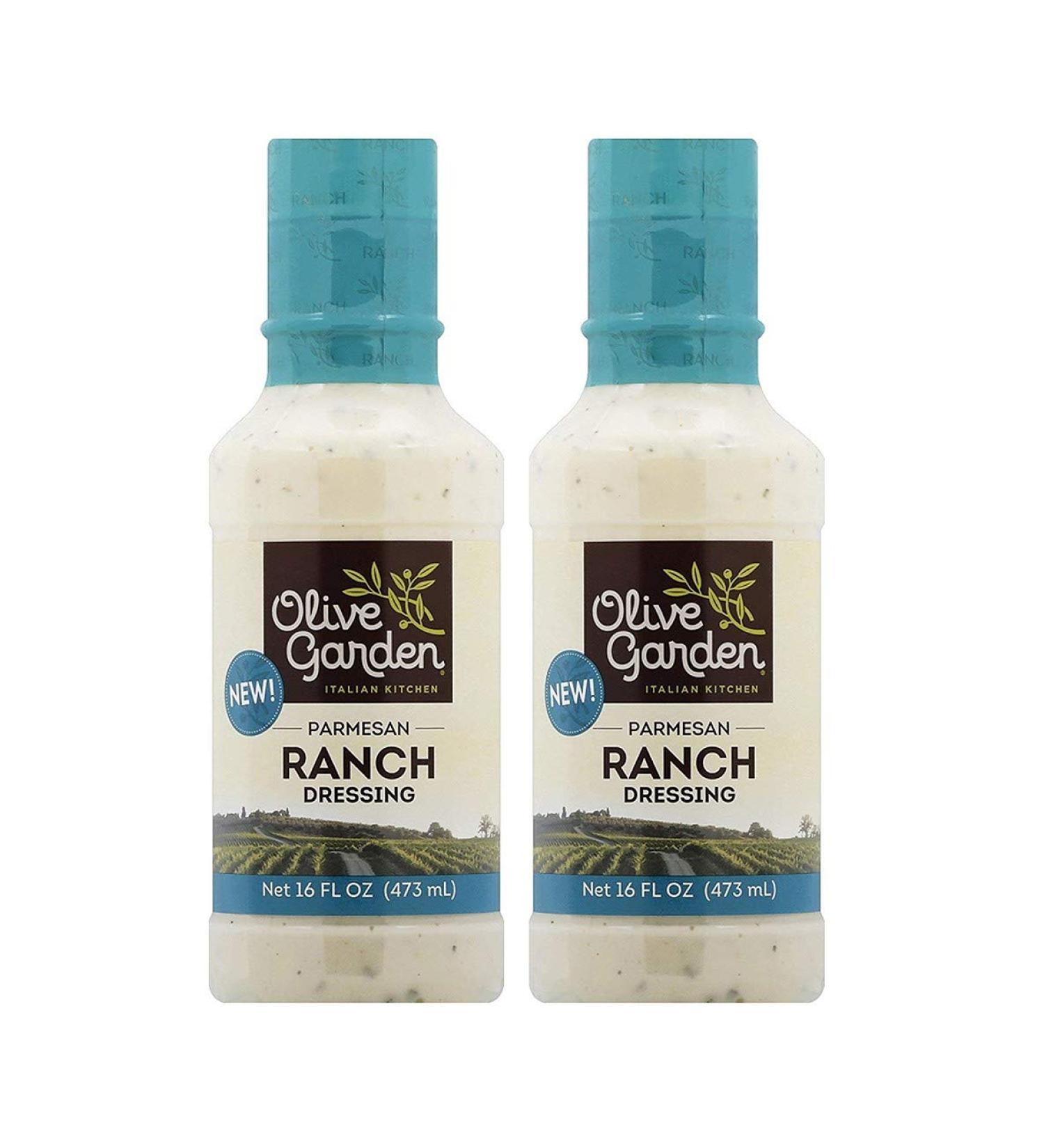 Olive Garden Parmesan Ranch Dressing 473mL, 2 Bottles 16 Fl Oz (Pack of 2)