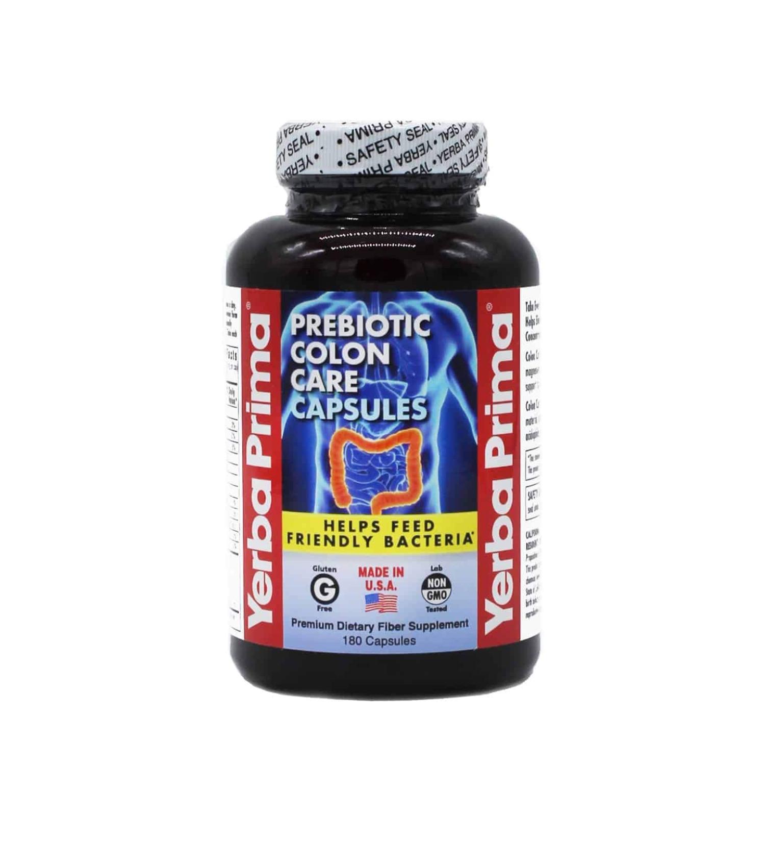 Yerba Prima Colon Care 180 Capsules