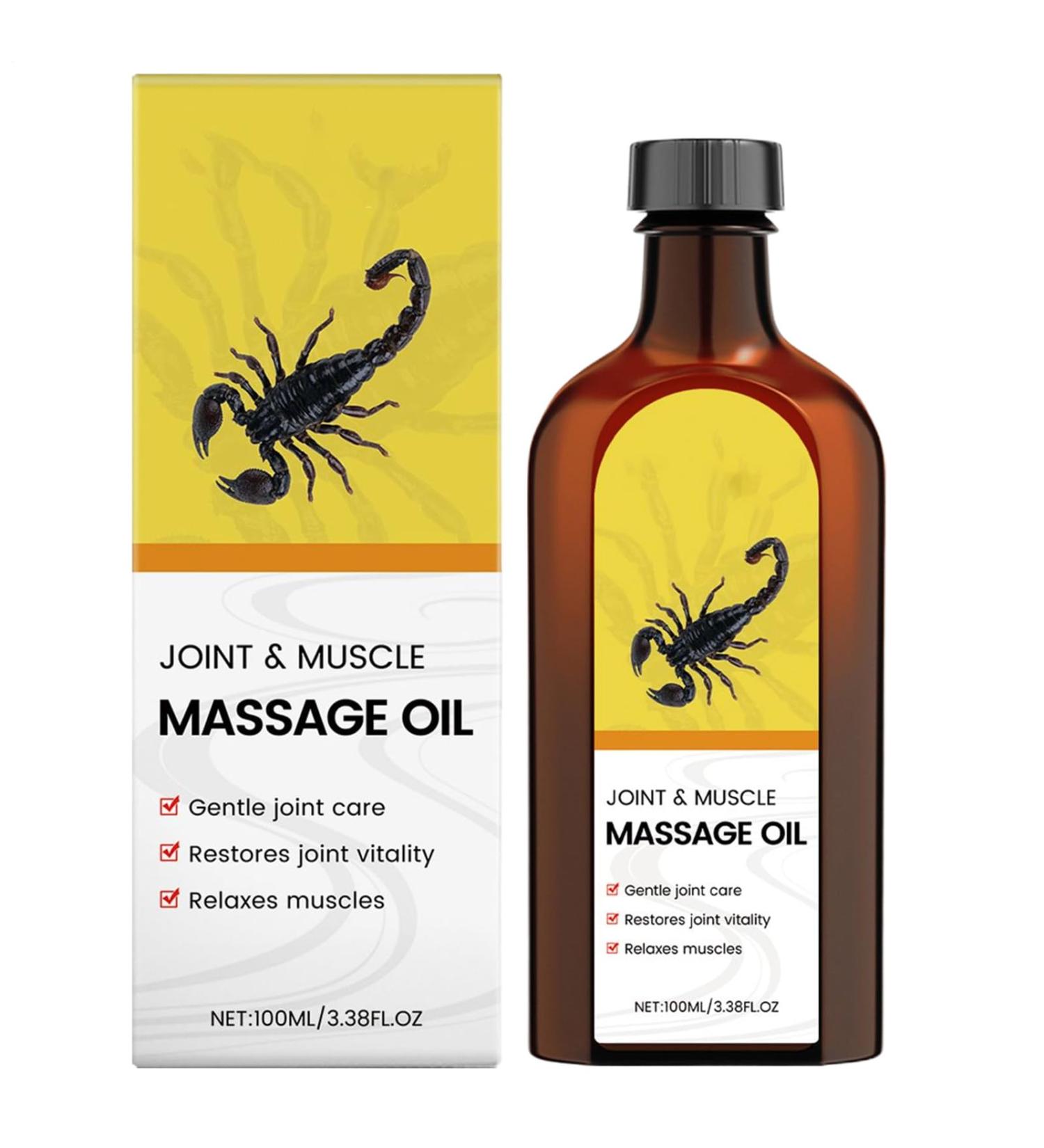  JINGLING JINGLING Joint Relief Oil for Knees 100 ml Natural Bone Care with Deep Penetrating Effect Muscle Relaxing Oil for Men and Women Athletes Knees Hands - Buy Online on GoSupps.com