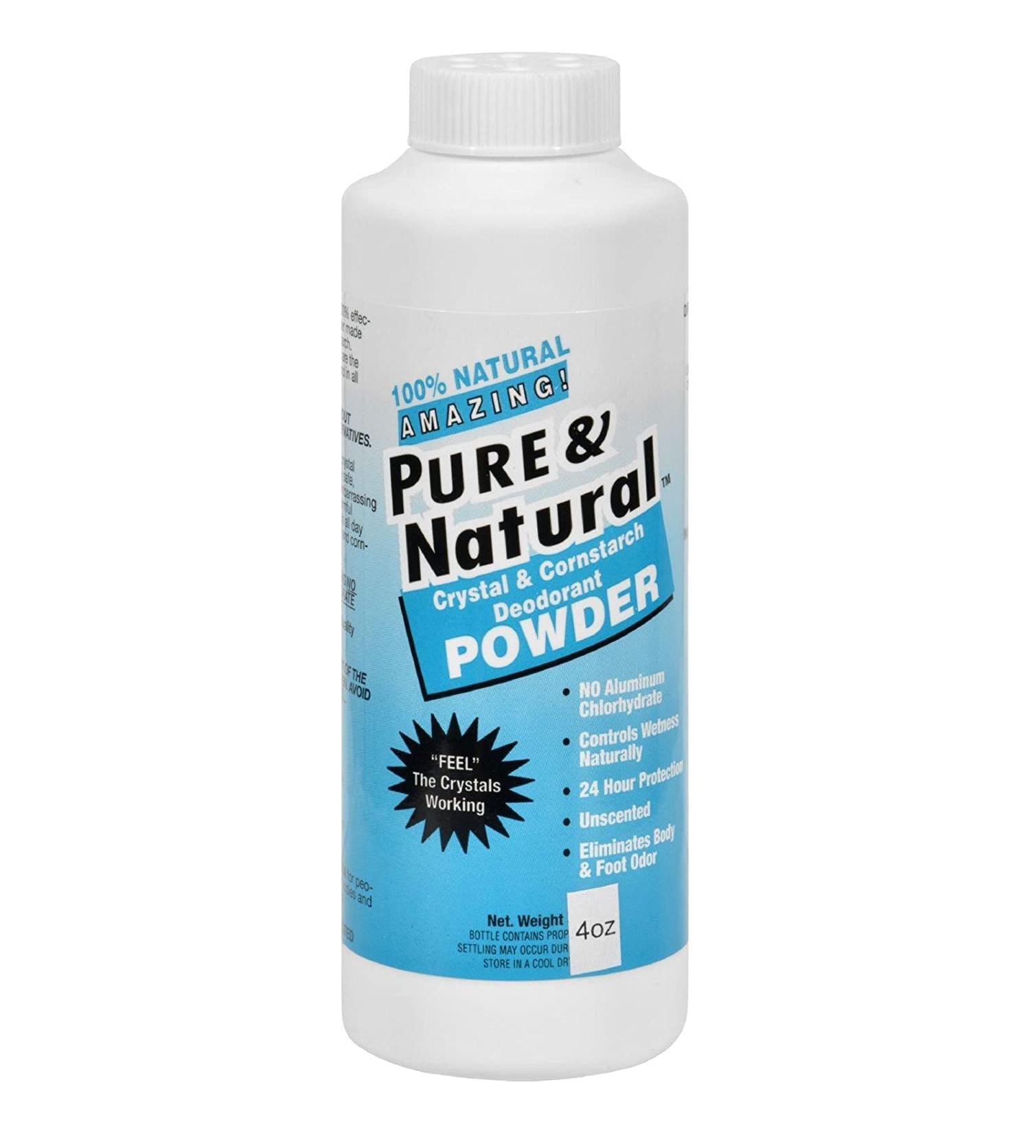 Buy Pure & Nat Deod Powder - Natural Deodorant for All Skin Types | International Shipping Available - Buy Online on GoSupps.com