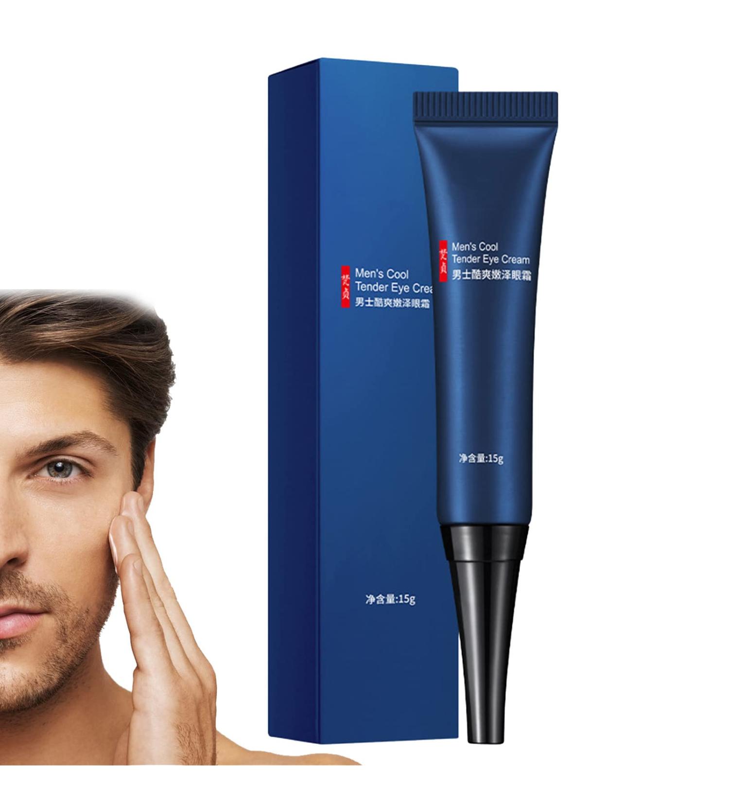 Eye cream for dark circles Cool Eye Gel Eye Cream Softens fine lines Improve dark circles Remove bags under the eyes with hyaluronic acid Centella Asiatica extract for men Jildouf - Buy Online on GoSupps.com