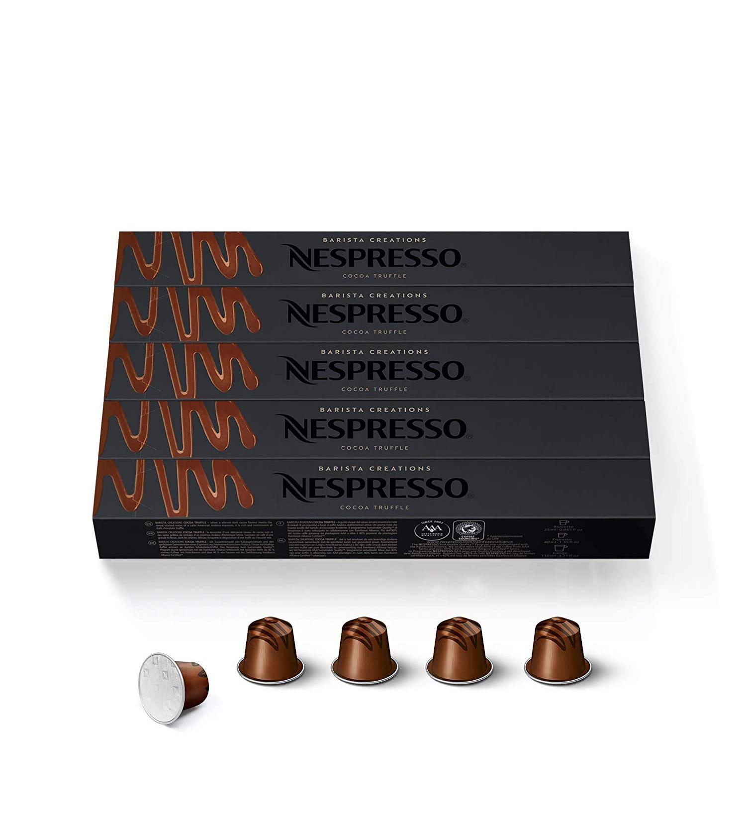Buy Nespresso Variations Ciocattino - 50 Capsules Pack | International Shipping Available - Buy Online on GoSupps.com