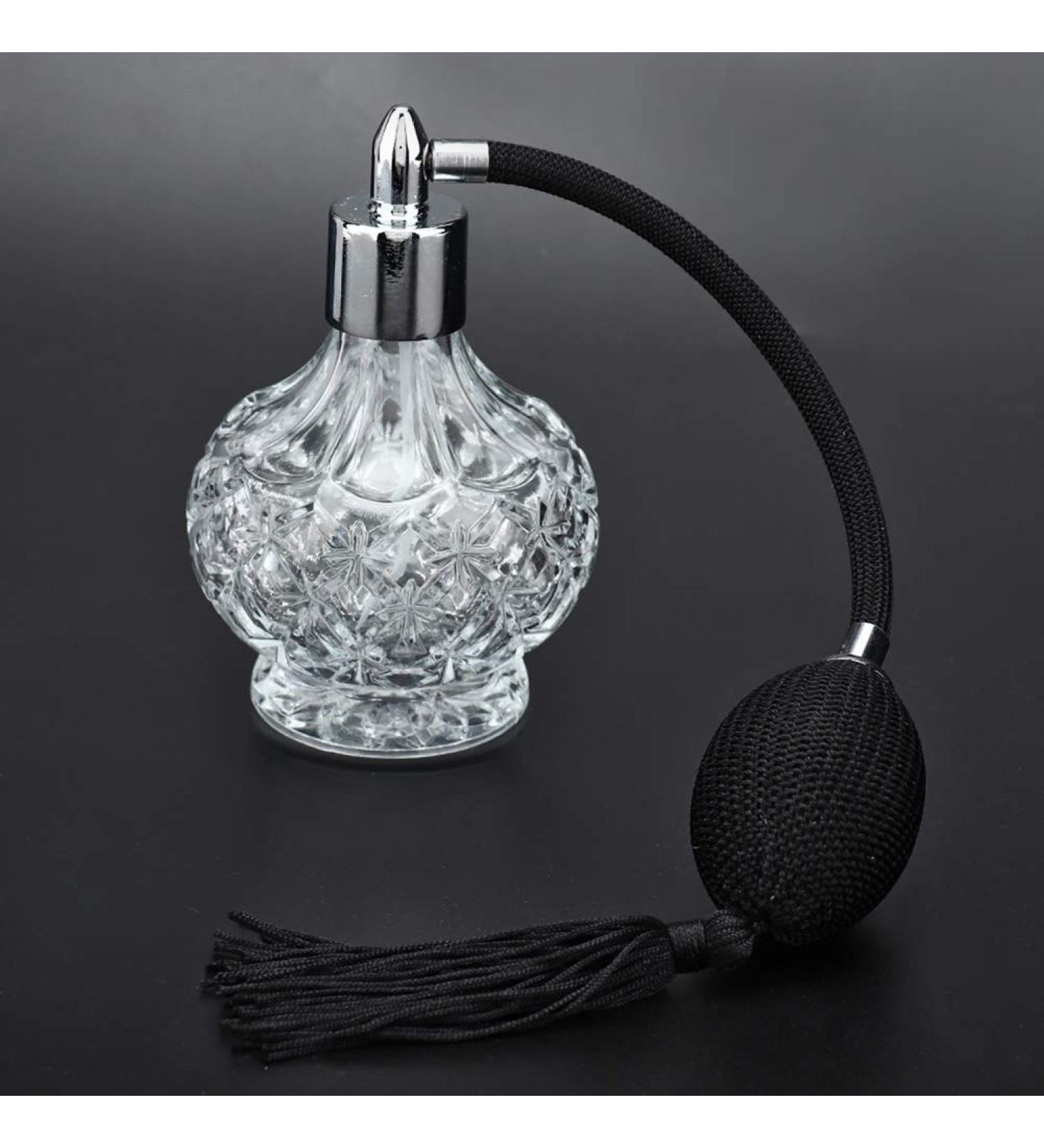 80ml Retro Glass Perfume Bottle Perfume Bottle Atomizer Refillable Spray Atomizer with Tassel for Perfume and Skincare Liquids Storage - Buy Online on GoSupps.com